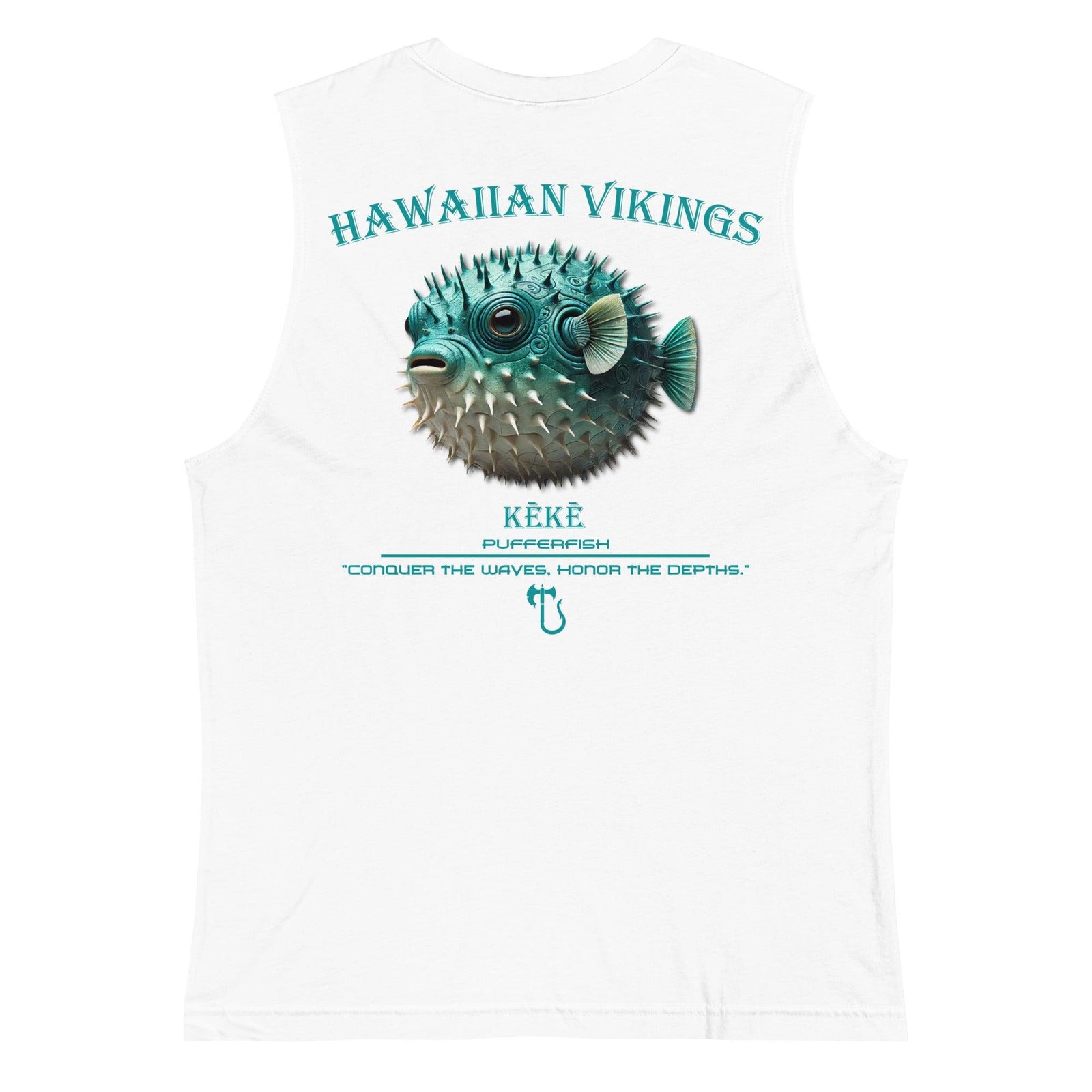 Pufferfish Men's Muscle Shirt - Hawaiian Vikings