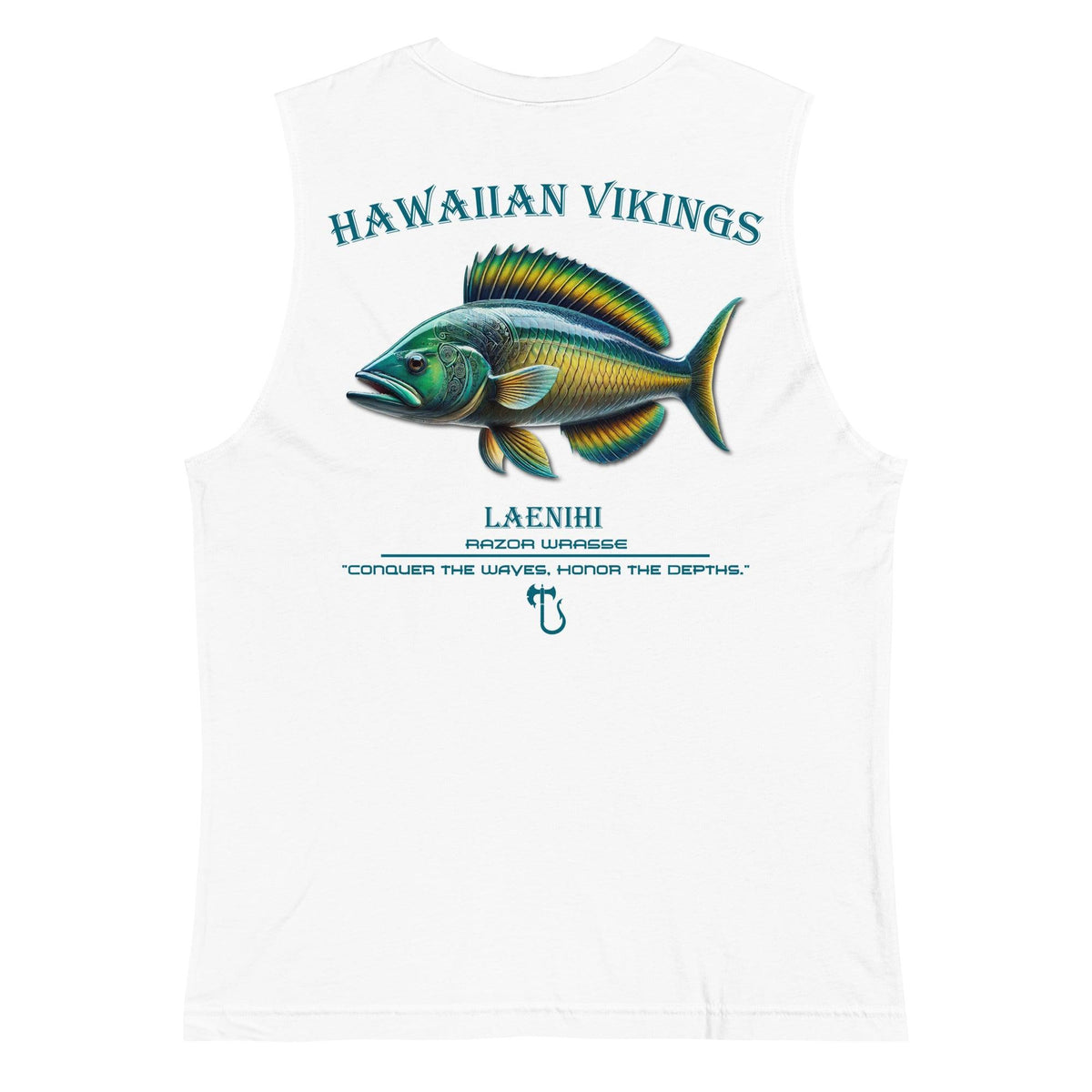 Razor Wrasse Men&#39;s Muscle Shirt - Hawaiian Vikings