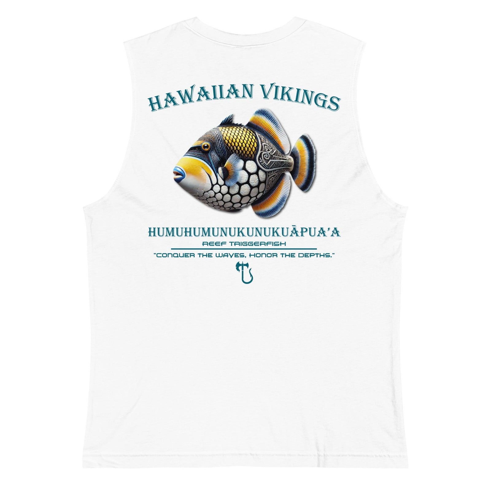 Reef Triggerfish Men's Muscle Shirt - Hawaiian Vikings