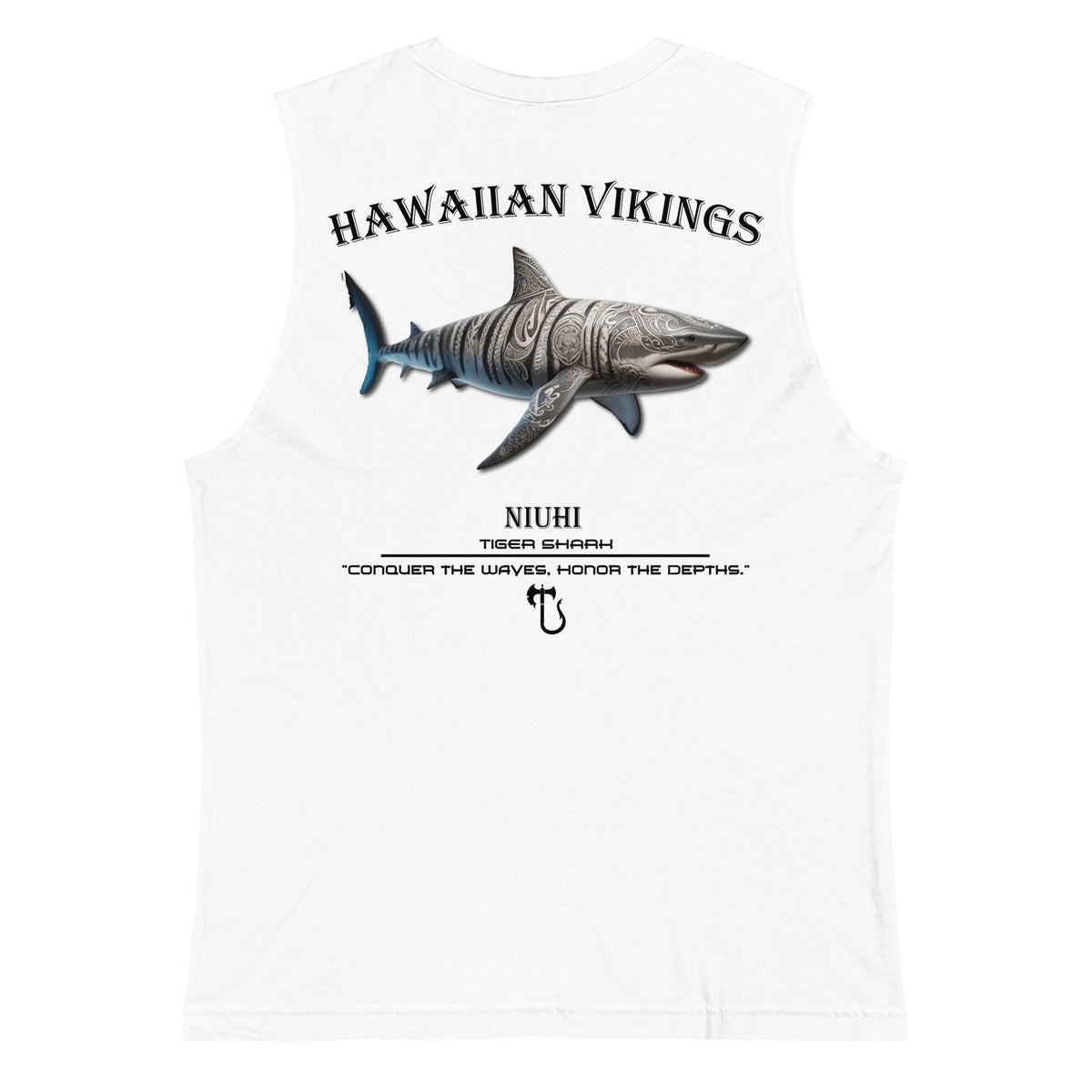 Tiger Shark Men's Muscle Shirt - Hawaiian Vikings