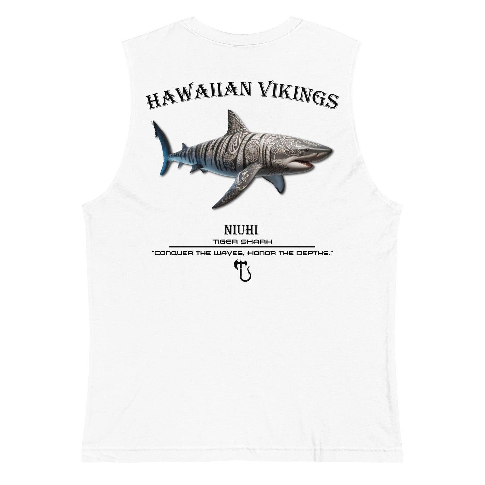 Tiger Shark Men's Muscle Shirt - Hawaiian Vikings