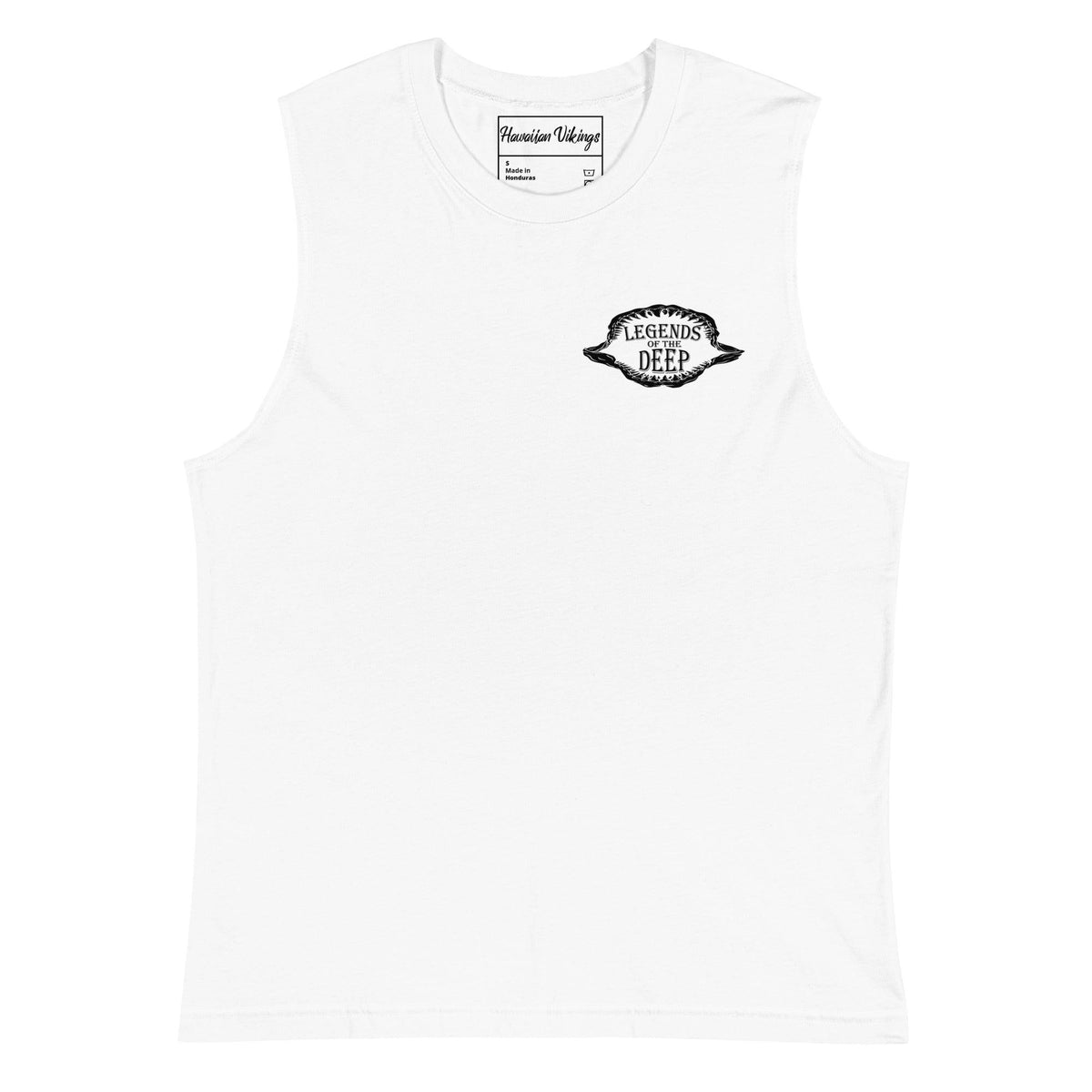 Scalloped Hammerhead Shark Men's Muscle Shirt - Hawaiian Vikings