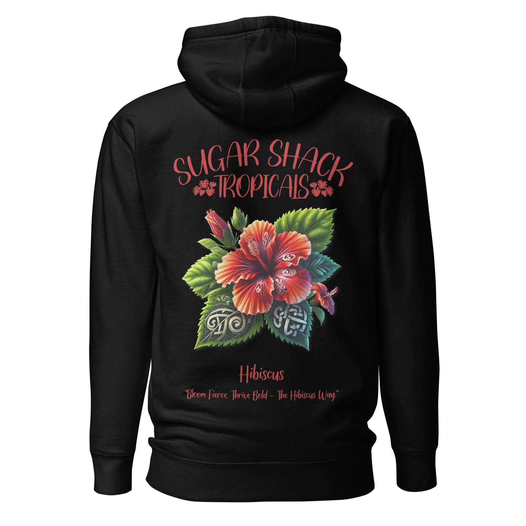 Hibiscus Unisex Hoodie - Hawaiian Vikings