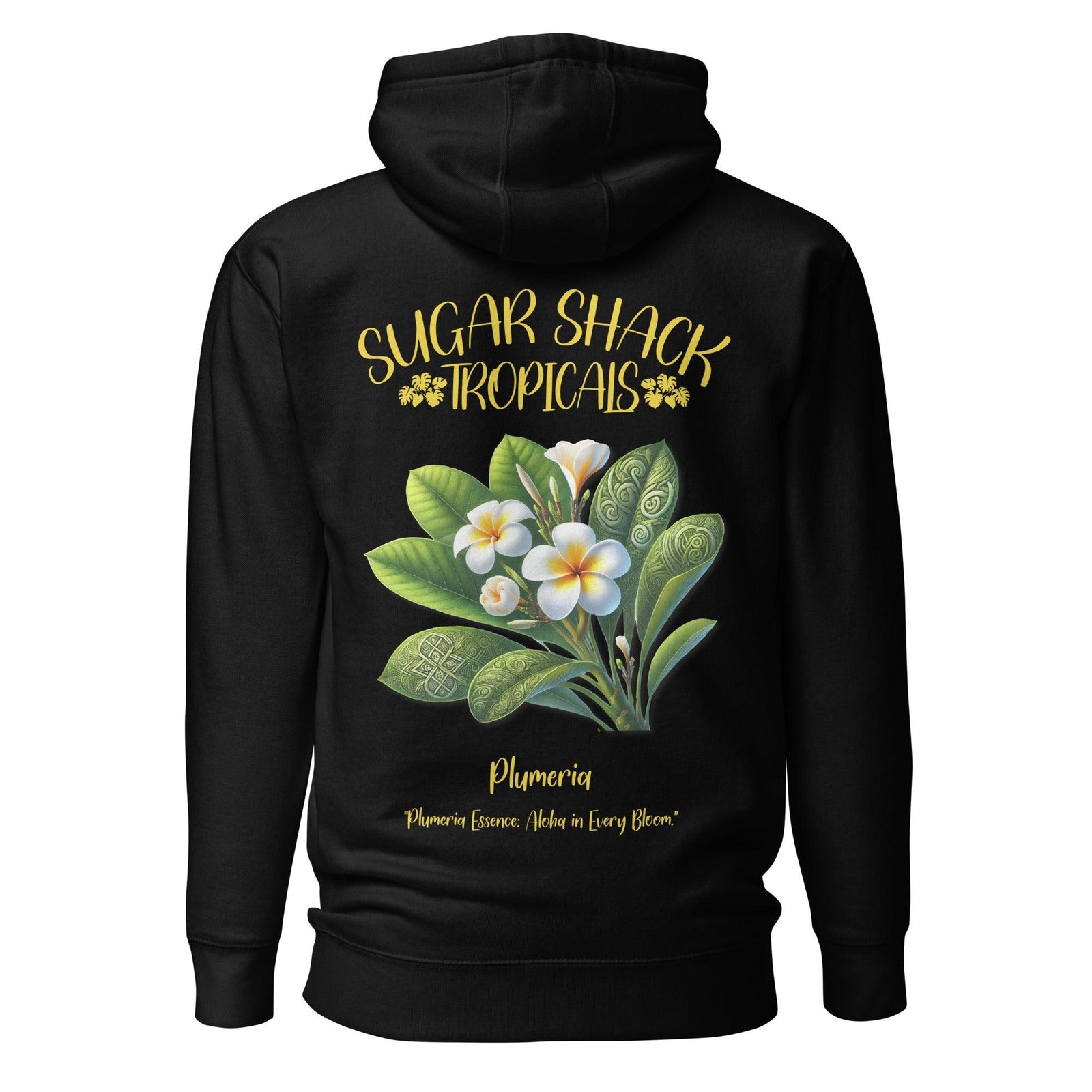 Plumeria Unisex Hoodie - Hawaiian Vikings