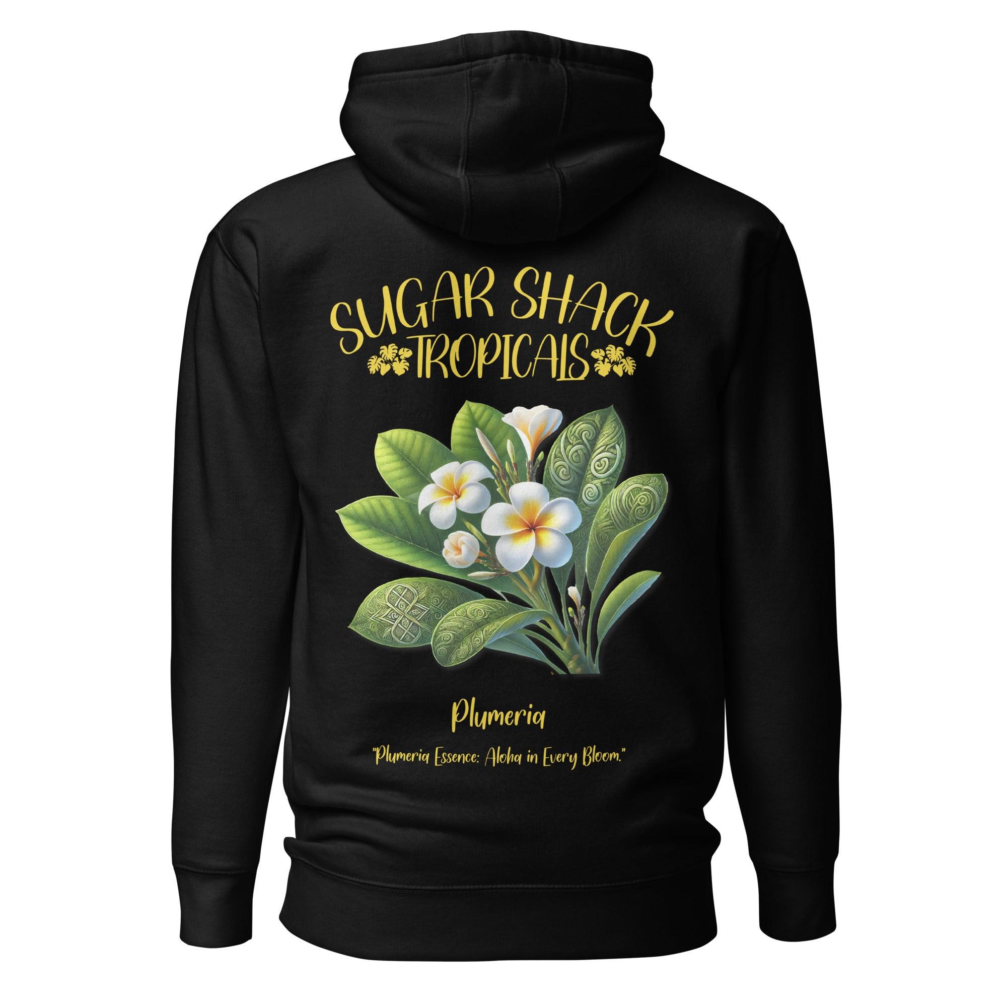 Plumeria Unisex Hoodie - Hawaiian Vikings