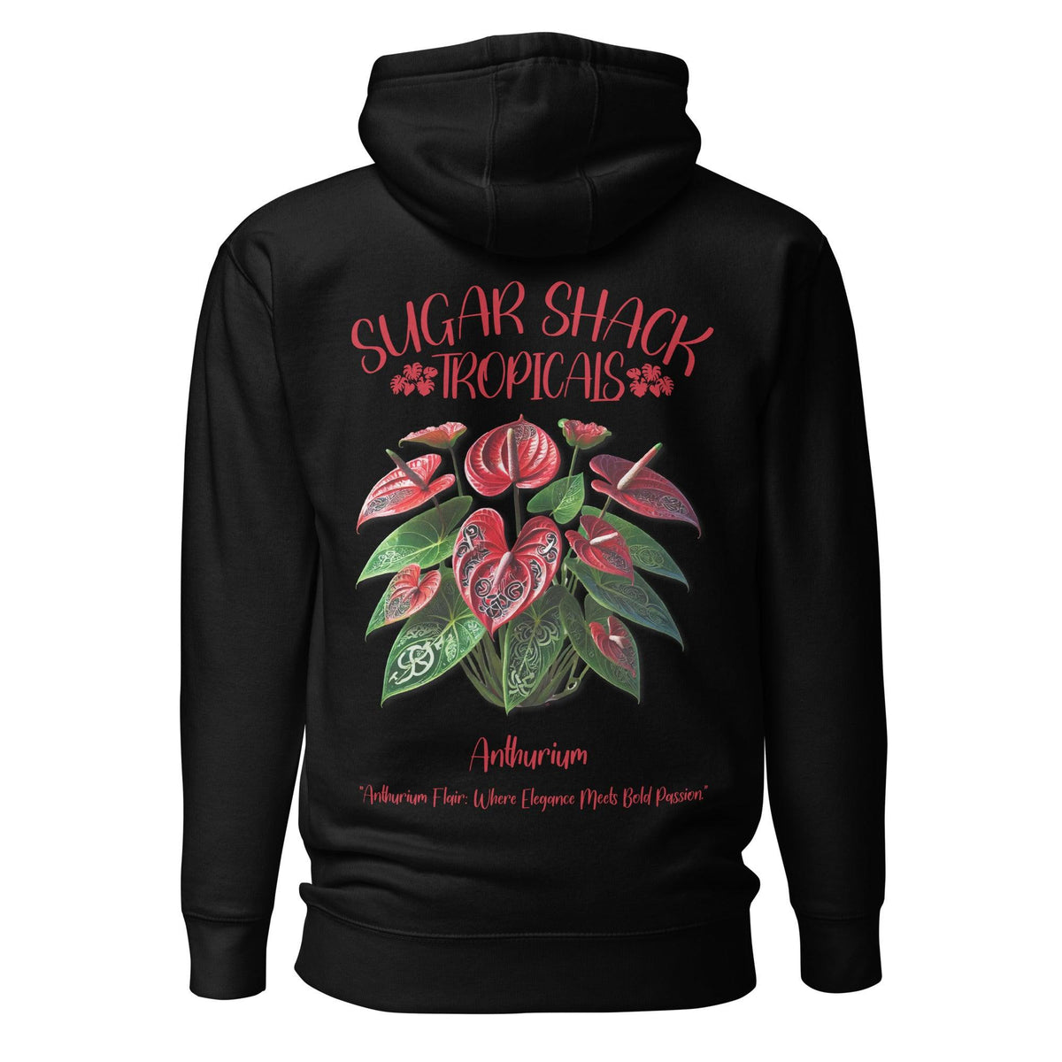 Anthurium Unisex Hoodie - Hawaiian Vikings