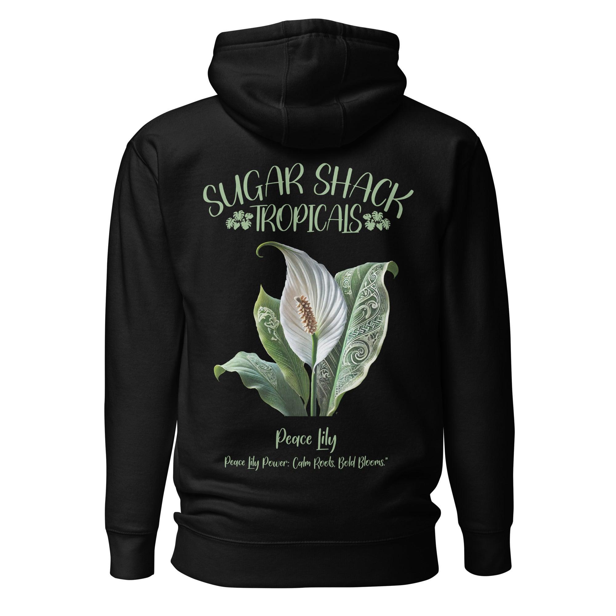 Peace Lily Unisex Hoodie - Hawaiian Vikings