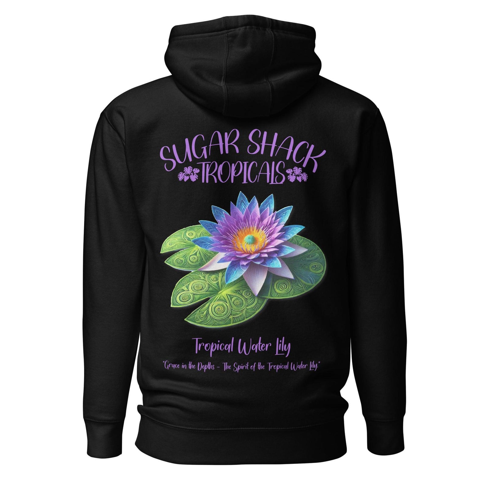 Tropical Water Lily Unisex Hoodie - Hawaiian Vikings