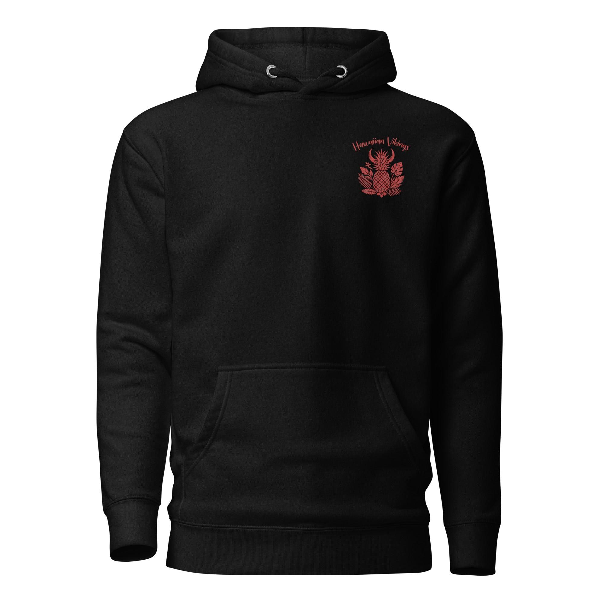 Hibiscus Unisex Hoodie - Hawaiian Vikings