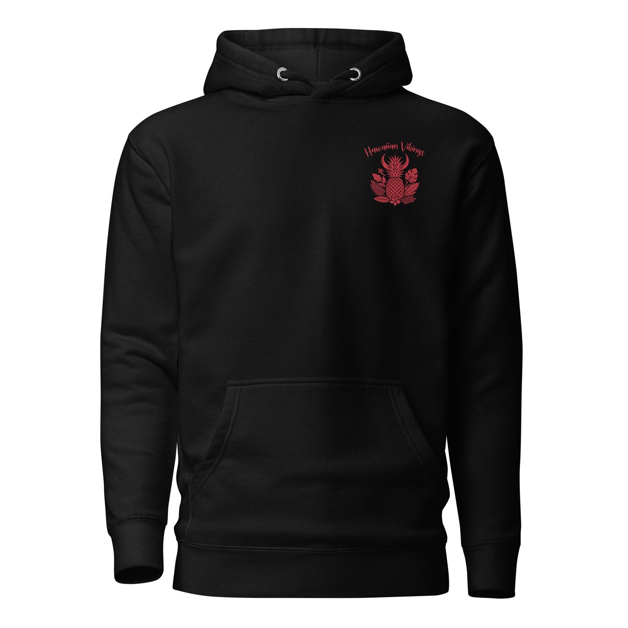 Anthurium Unisex Hoodie - Hawaiian Vikings