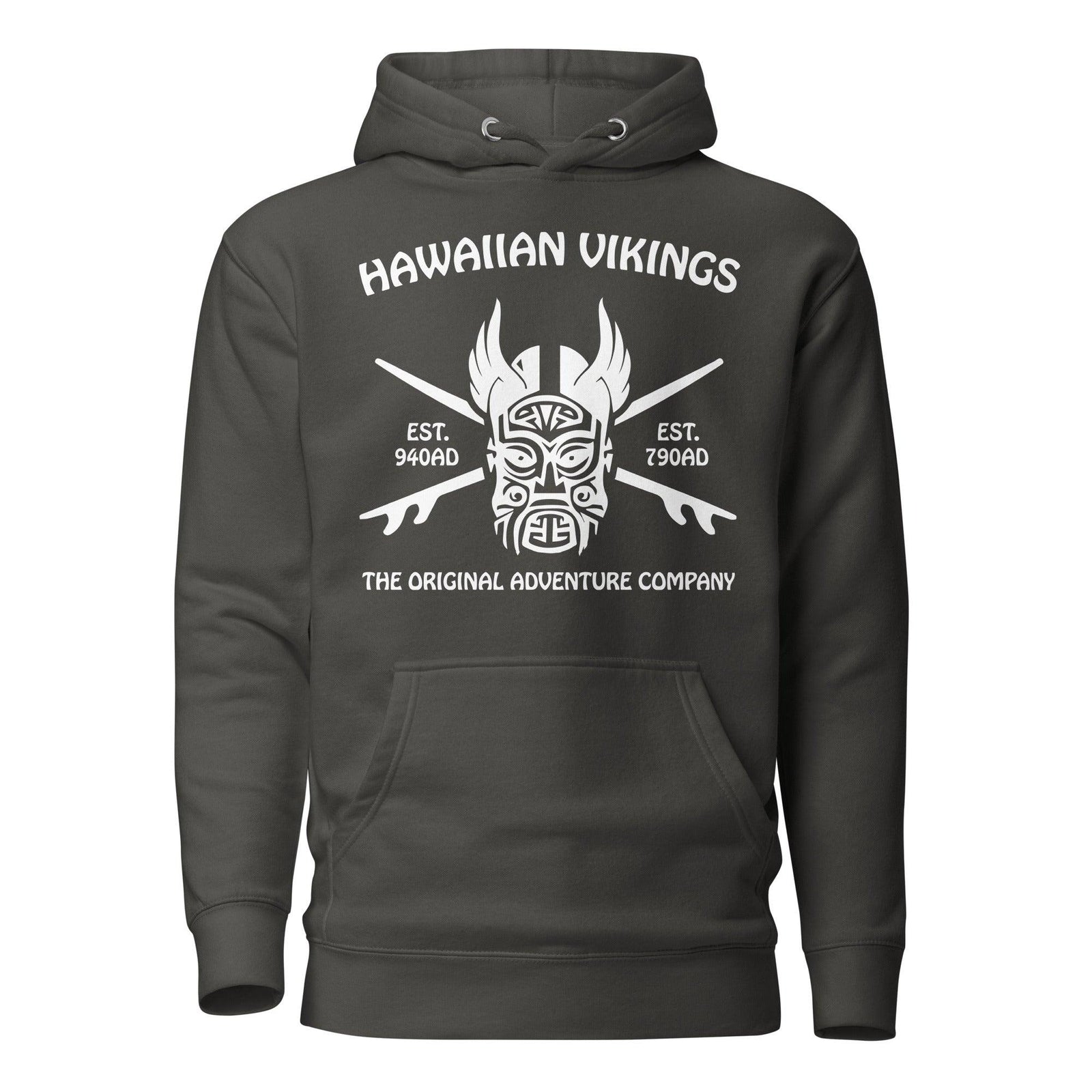 Totem Mask Unisex Hoodie - Hawaiian Vikings