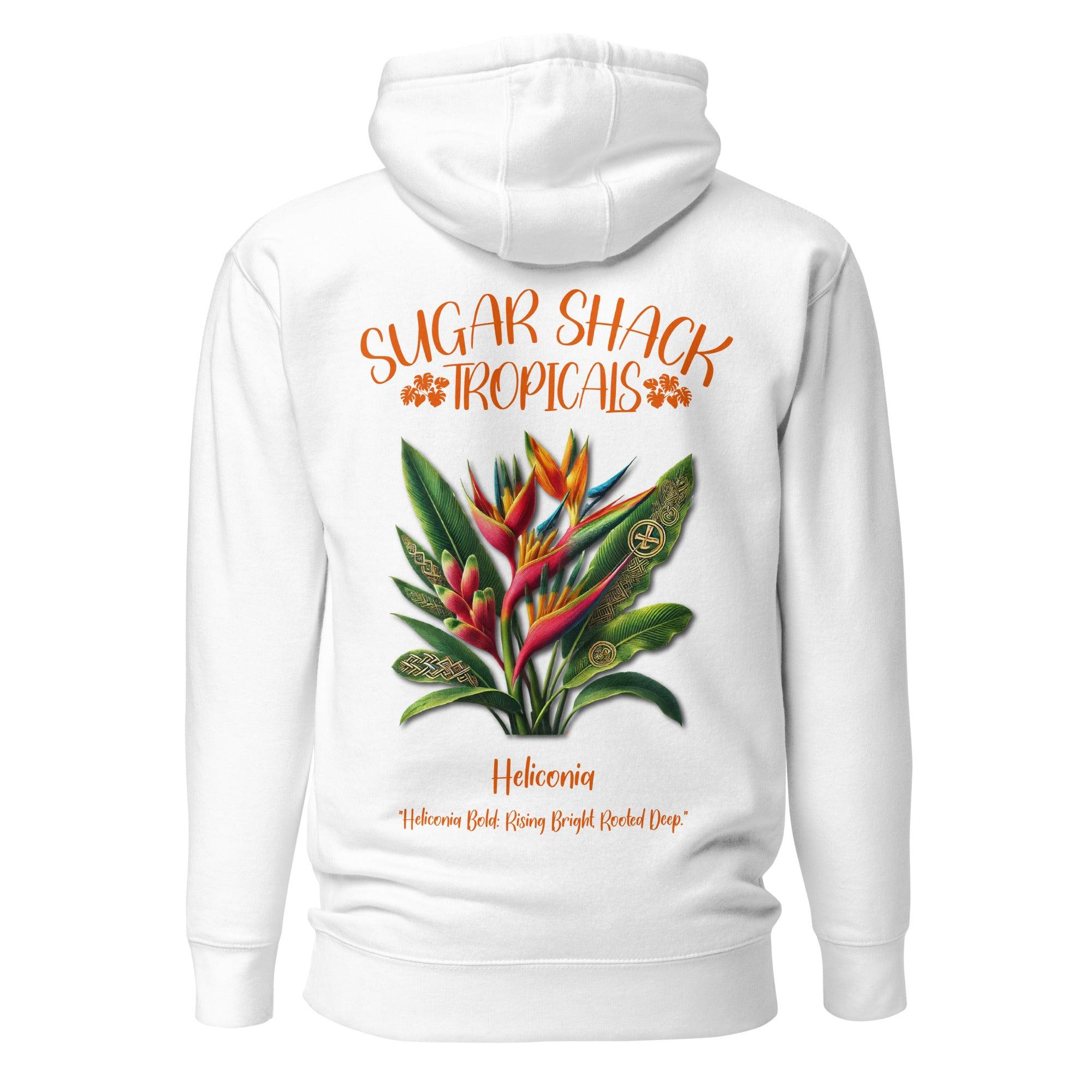 Heliconia Unisex Hoodie - Hawaiian Vikings