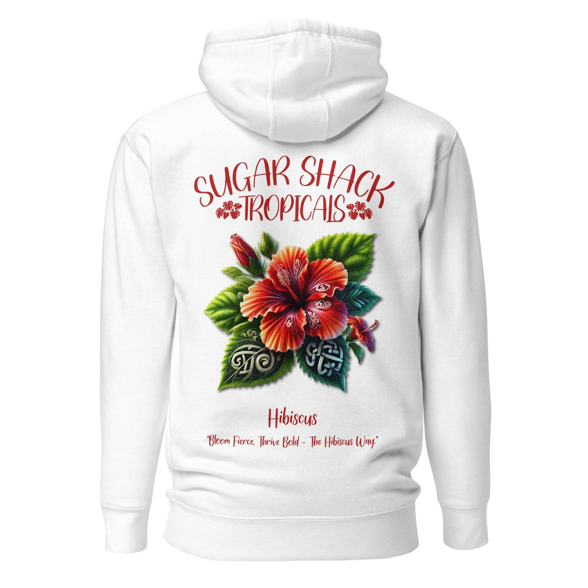 Hibiscus Unisex Hoodie - Hawaiian Vikings