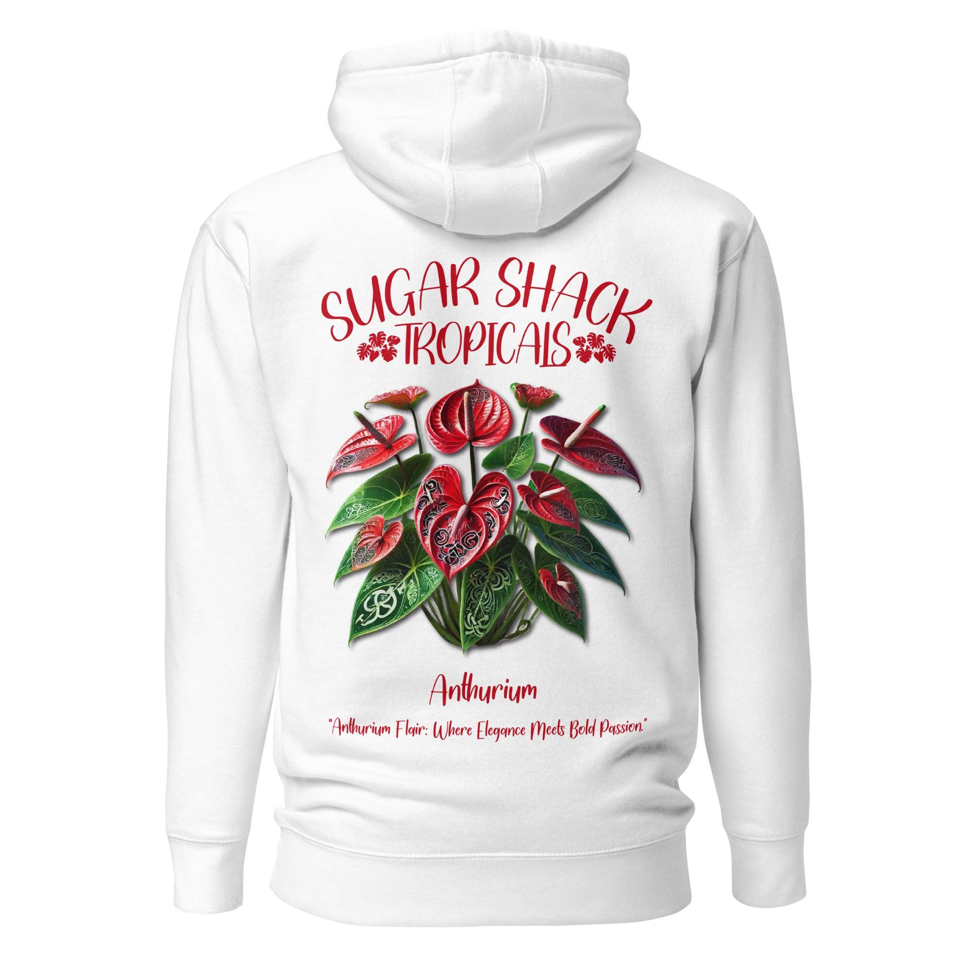 Anthurium Unisex Hoodie - Hawaiian Vikings
