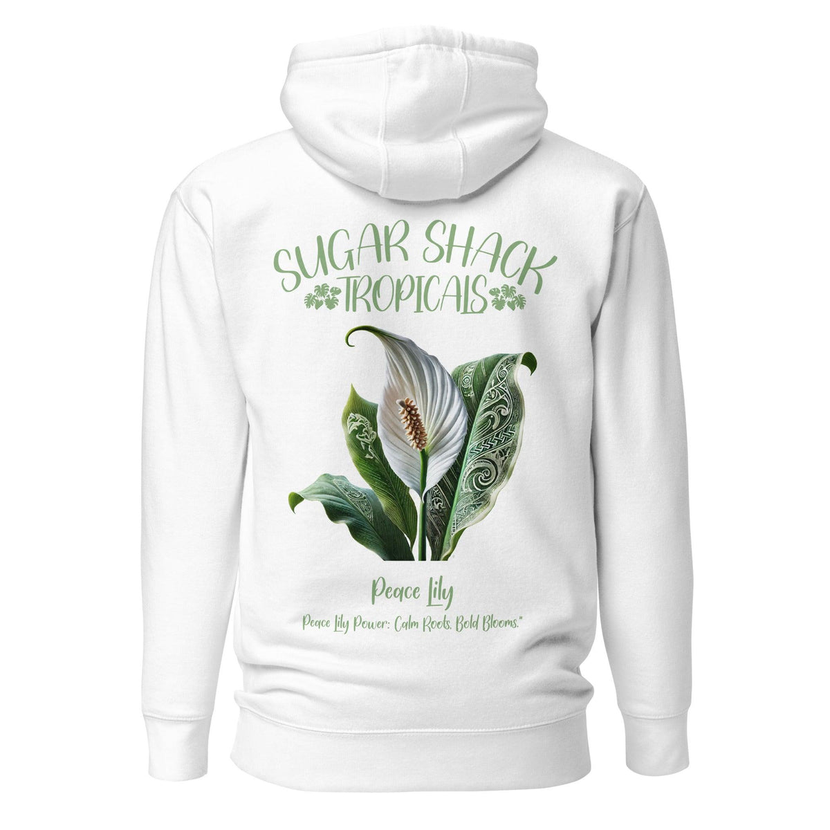 Peace Lily Unisex Hoodie - Hawaiian Vikings