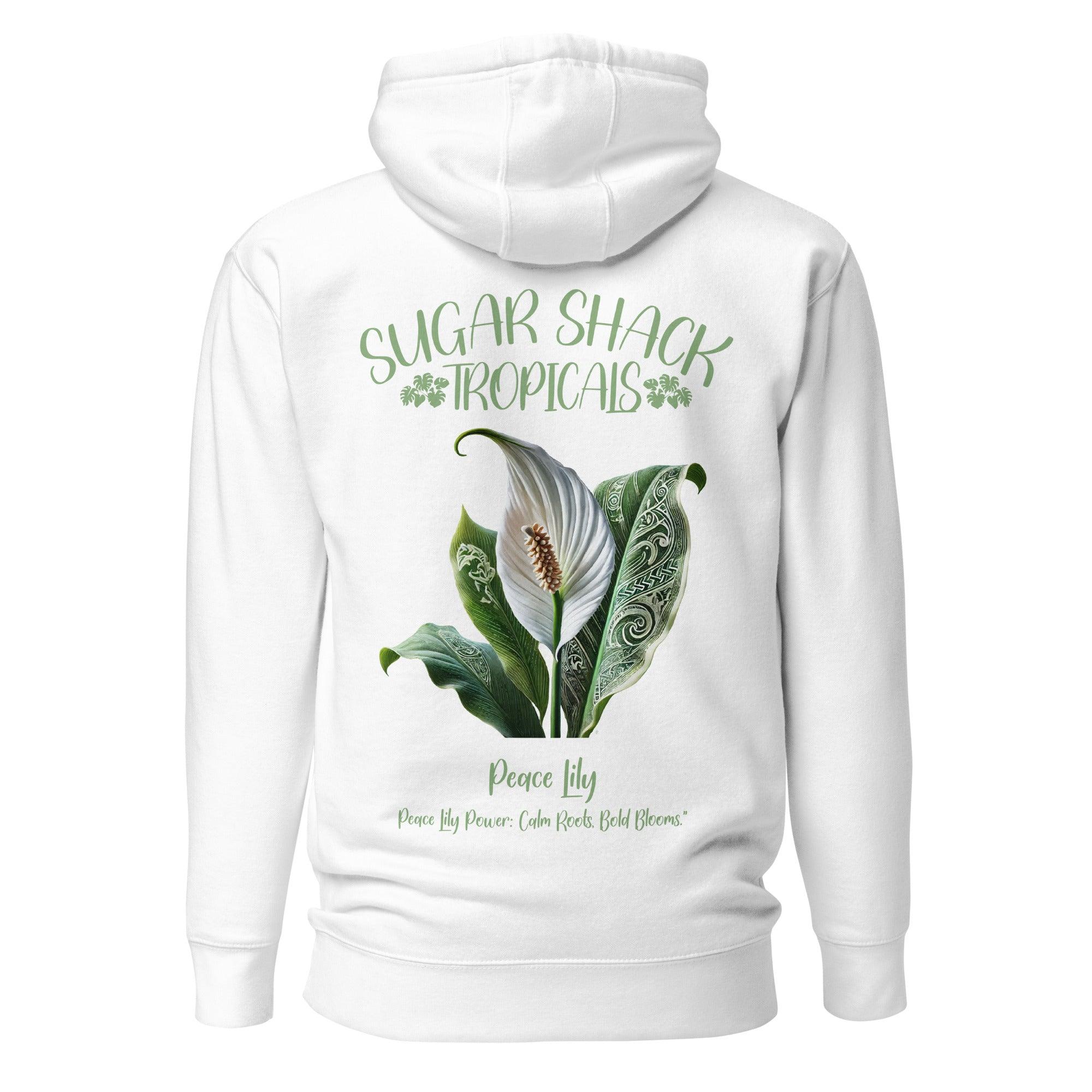 Peace Lily Unisex Hoodie - Hawaiian Vikings