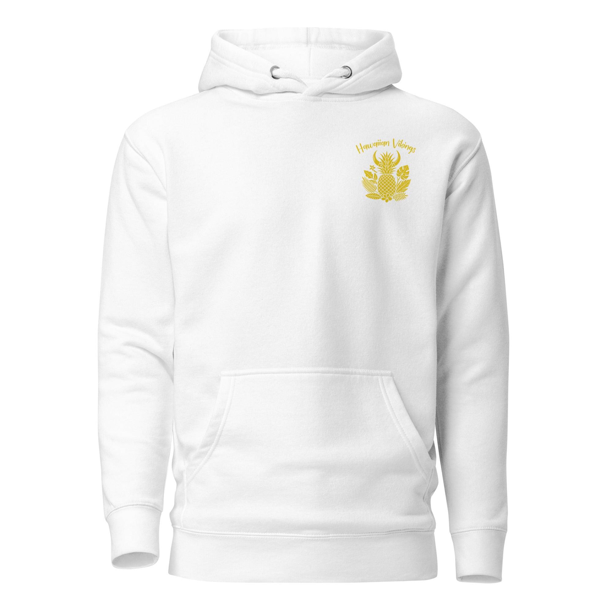 Plumeria Unisex Hoodie - Hawaiian Vikings