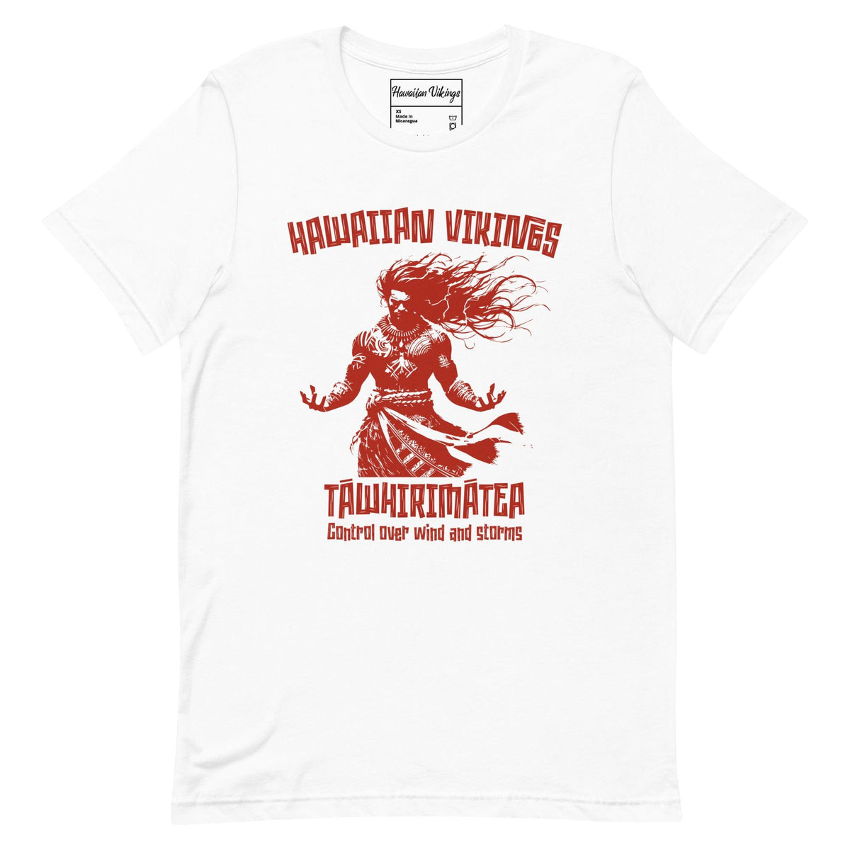 Tāwhirimātea Unisex t-shirt - Hawaiian Vikings