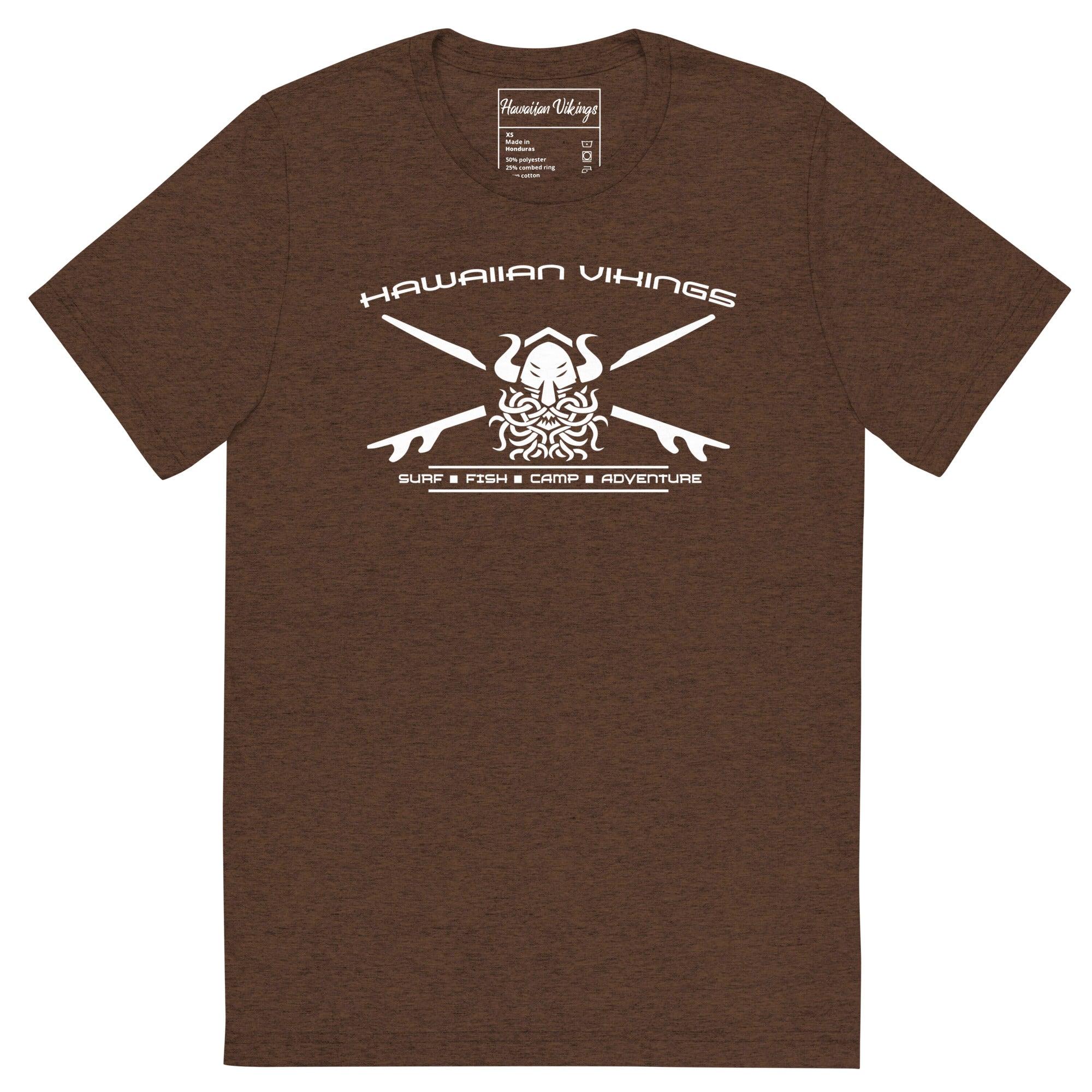 Viking Helm T-Shirt - Hawaiian Vikings