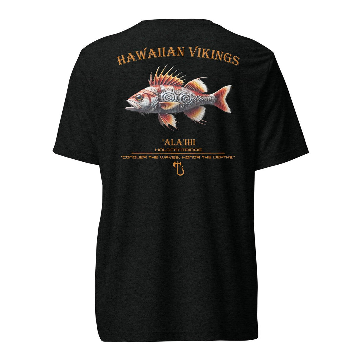 Holocentridae Tri-Blend Short Sleeve T-Shirt - Hawaiian Vikings
