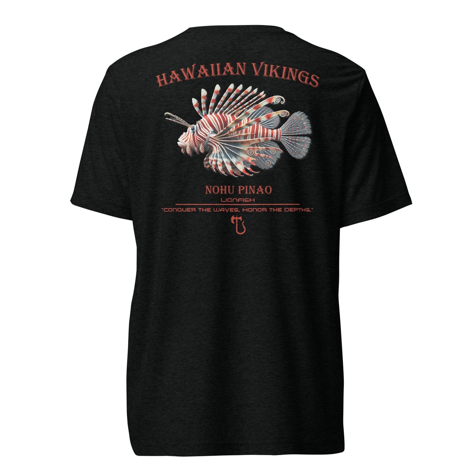 Lionfish Tri-Blend Short Sleeve T-Shirt - Hawaiian Vikings