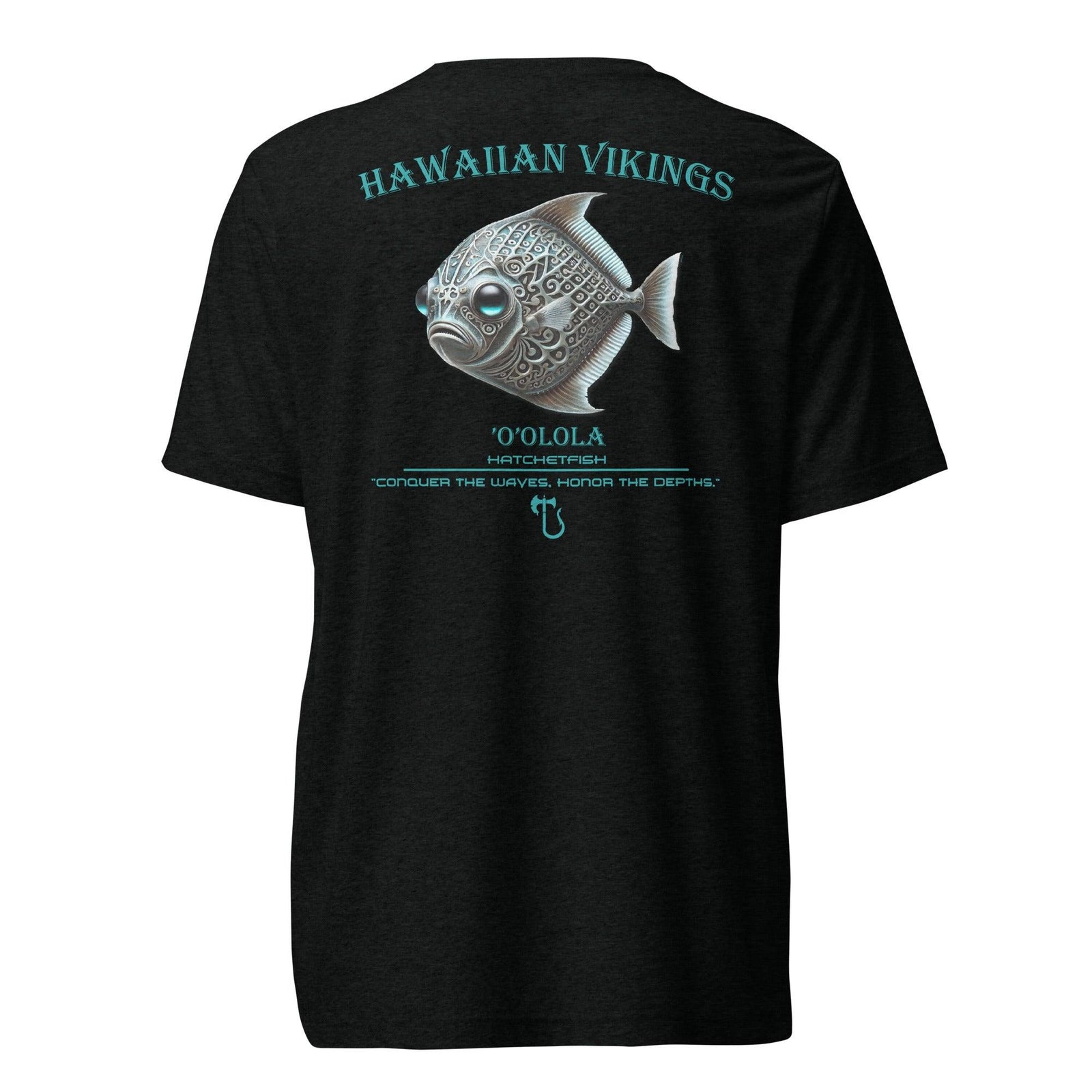 Hatchetfish Tri-Blend Short Sleeve T-Shirt - Hawaiian Vikings