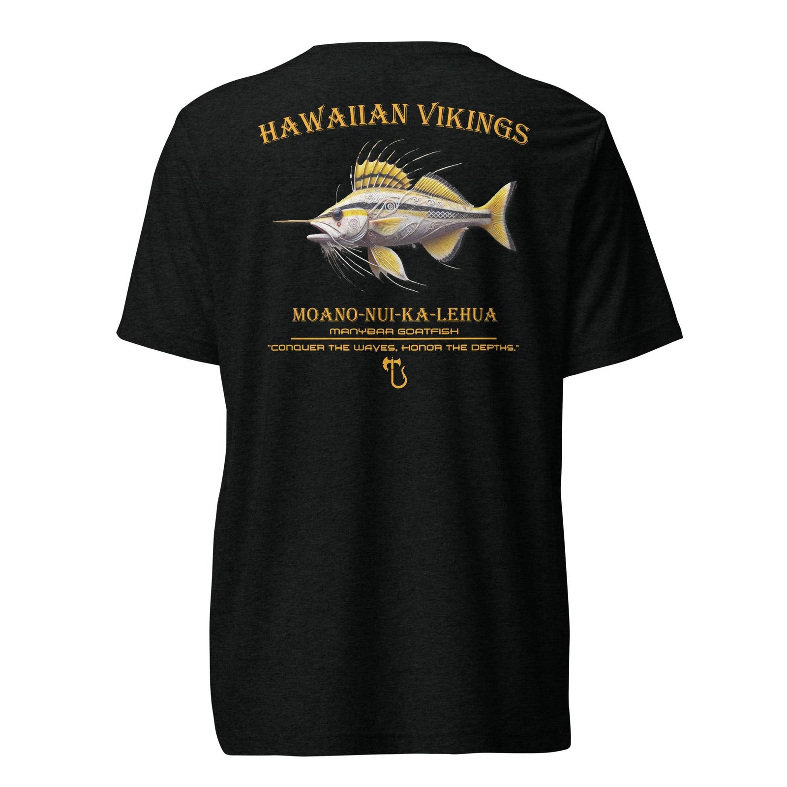 Manybar Goatfish Tri-Blend Short Sleeve T-Shirt - Hawaiian Vikings
