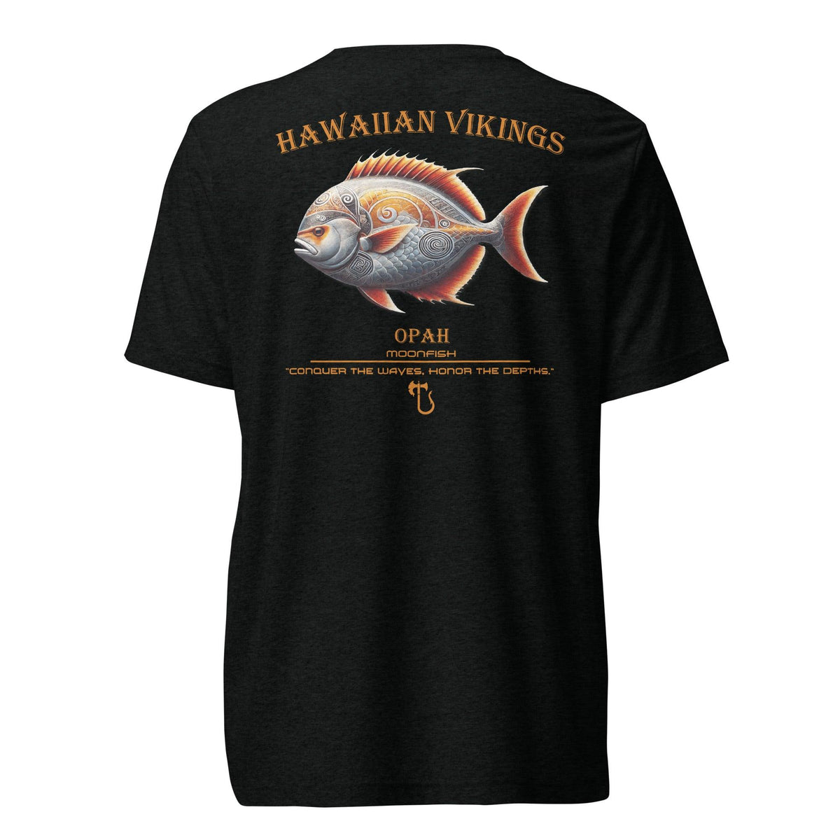 Moonfish Tri-Blend Short Sleeve T-Shirt - Hawaiian Vikings