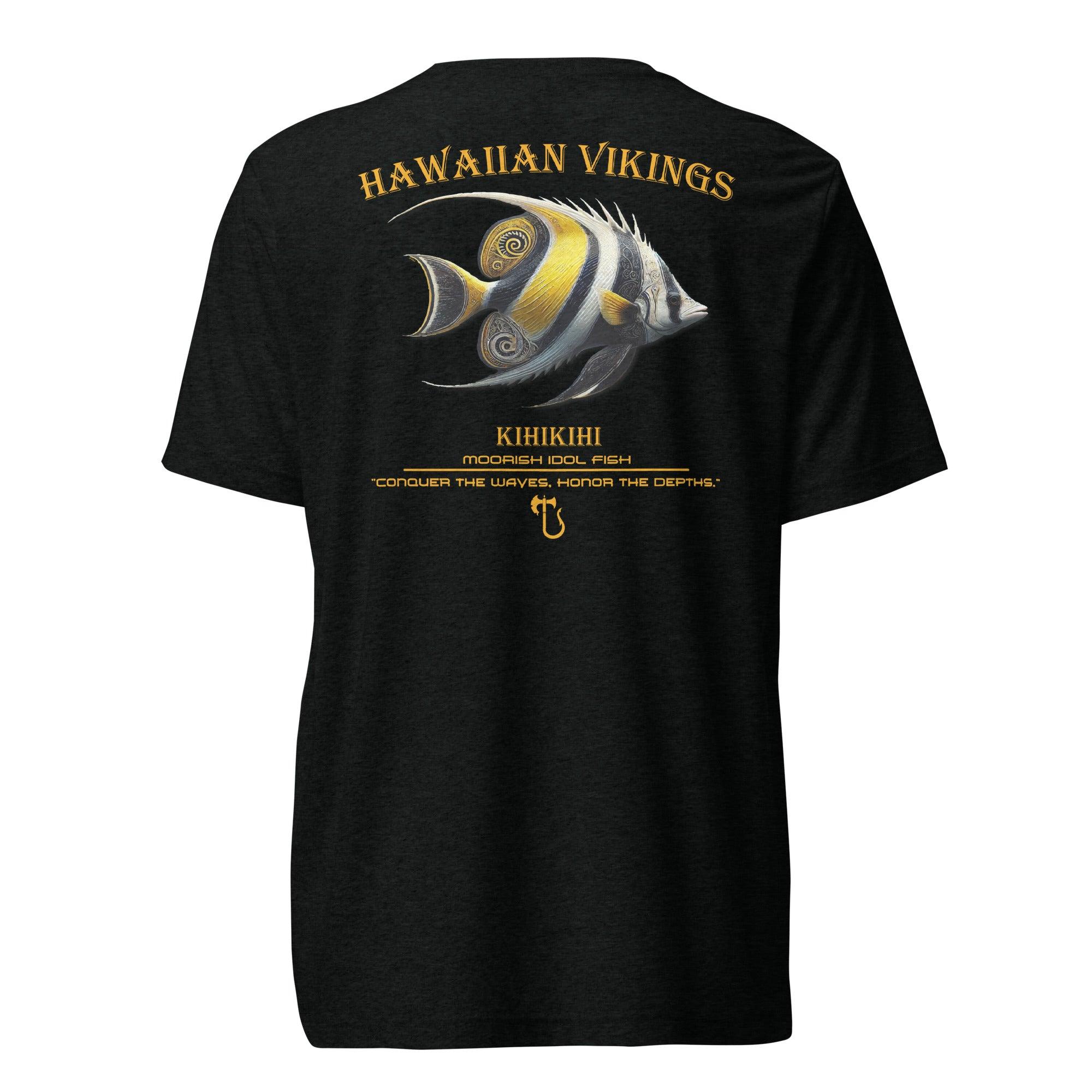 Moorish Idol Tri-Blend Short Sleeve T-Shirt - Hawaiian Vikings