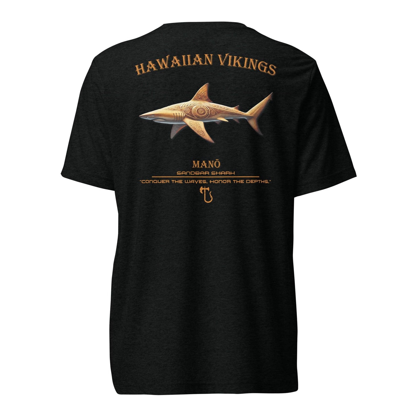 Sandbar Shark Tri-Blend Short Sleeve T-Shirt - Hawaiian Vikings