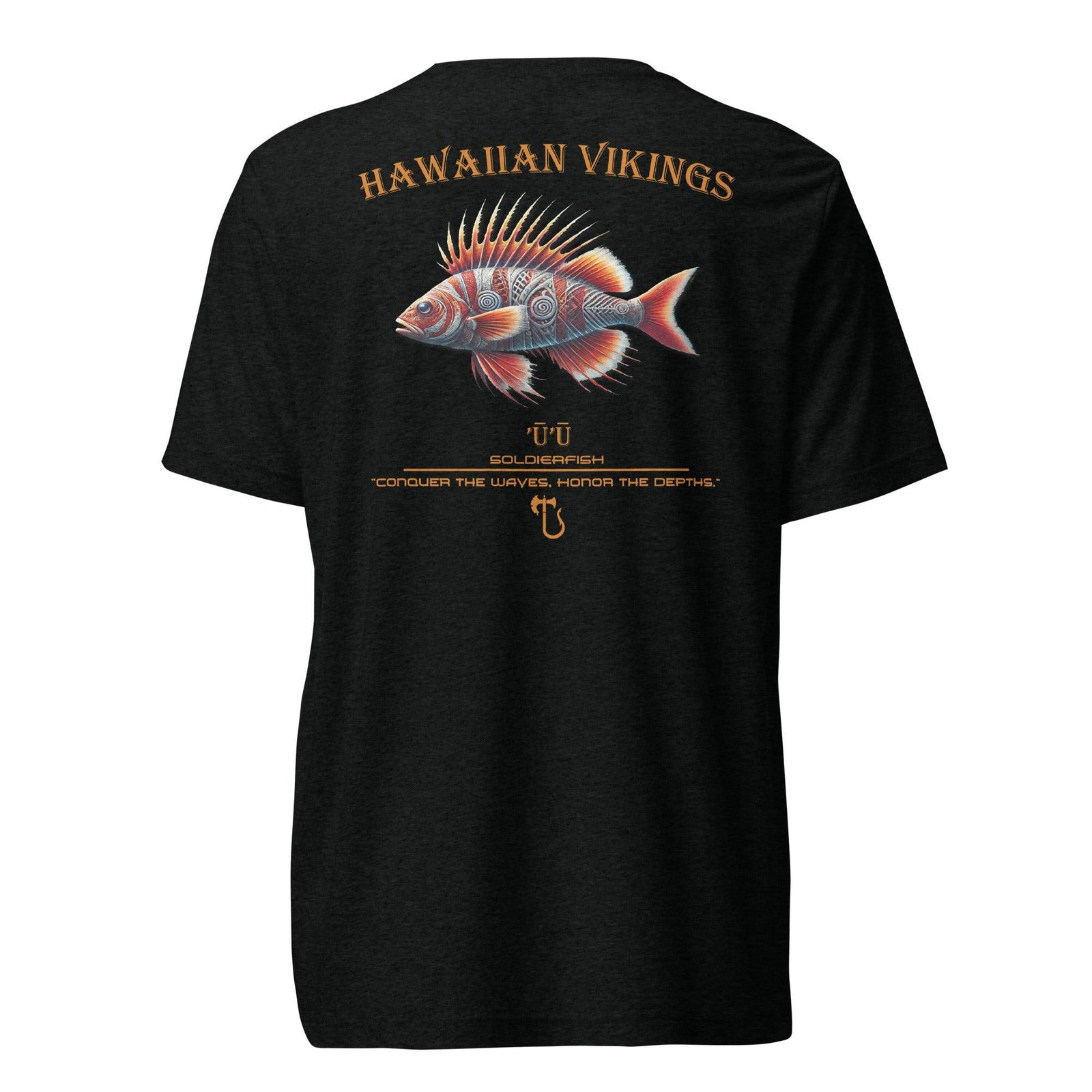 Soldierfish Tri-Blend Short Sleeve T-Shirt - Hawaiian Vikings
