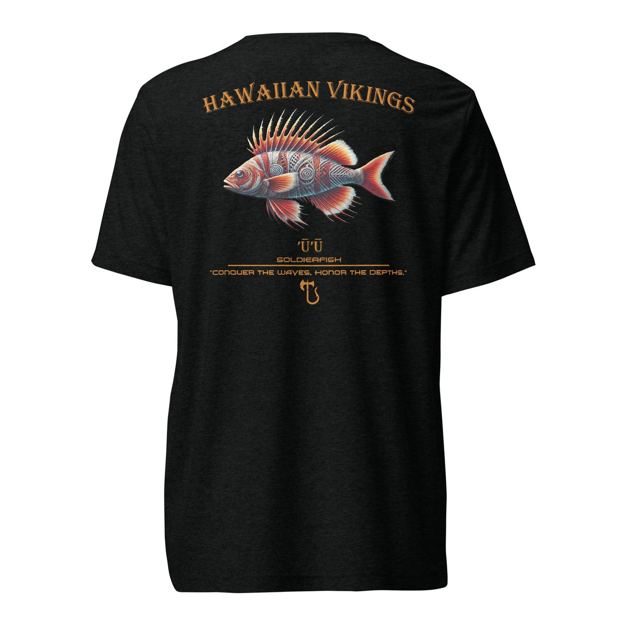 Soldierfish Tri-Blend Short Sleeve T-Shirt - Hawaiian Vikings