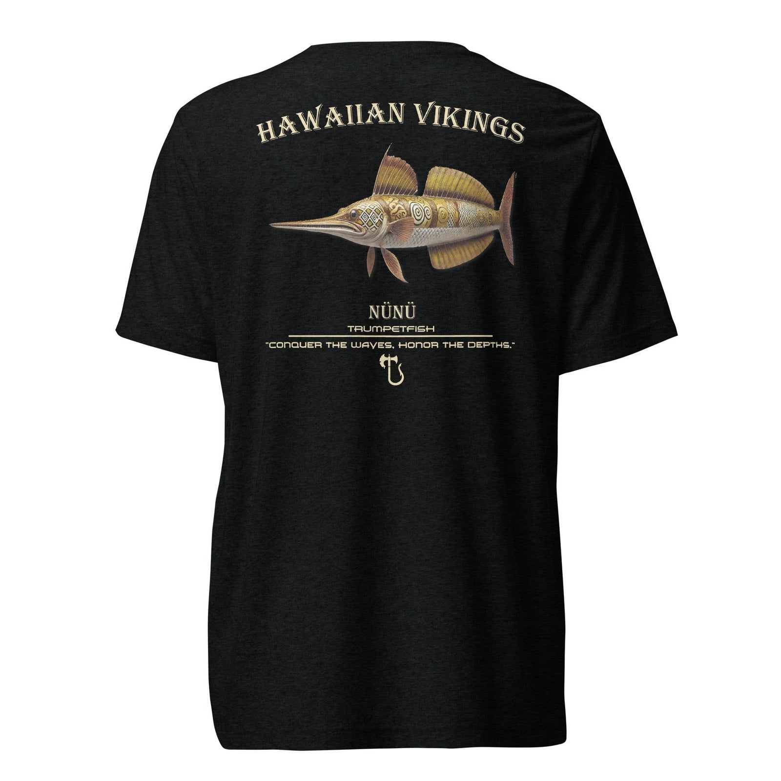 Trumpetfish Tri-Blend Short Sleeve T-Shirt - Hawaiian Vikings