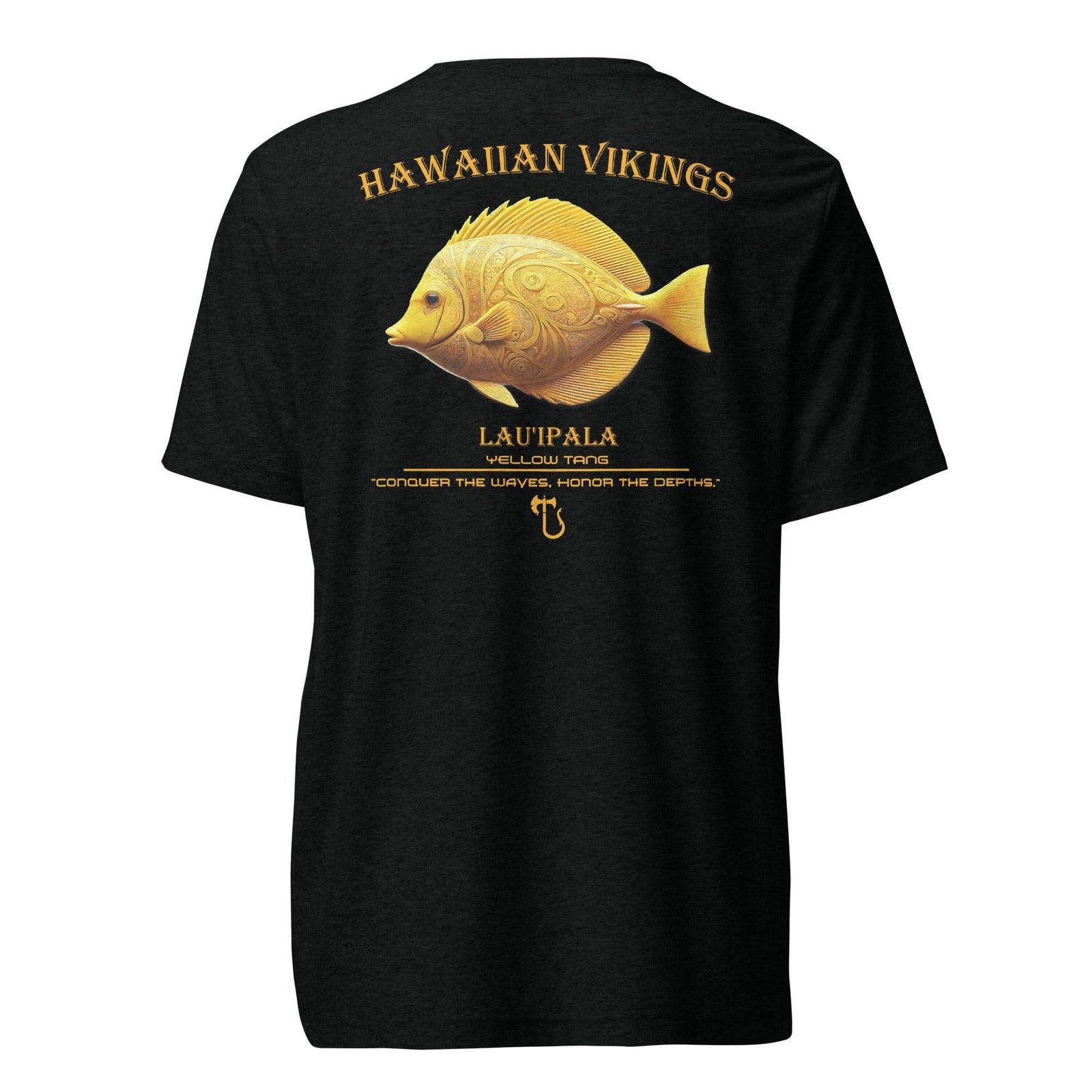 Yellow Tang Tri-Blend Short Sleeve T-Shirt - Hawaiian Vikings
