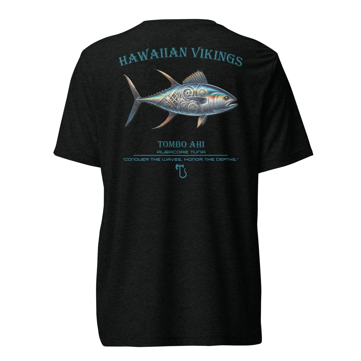 Albacore Tuna Tri-Blend Short Sleeve T-Shirt - Hawaiian Vikings
