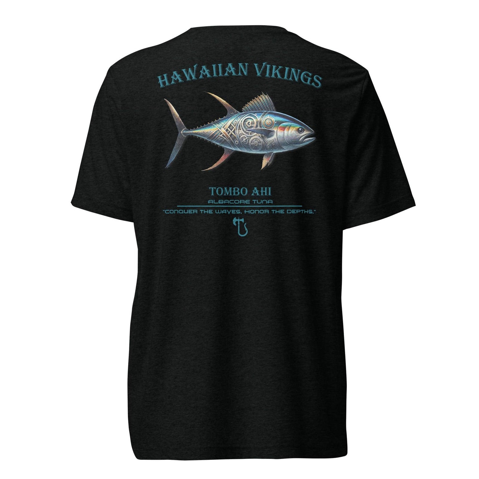 Albacore Tuna Tri-Blend Short Sleeve T-Shirt - Hawaiian Vikings