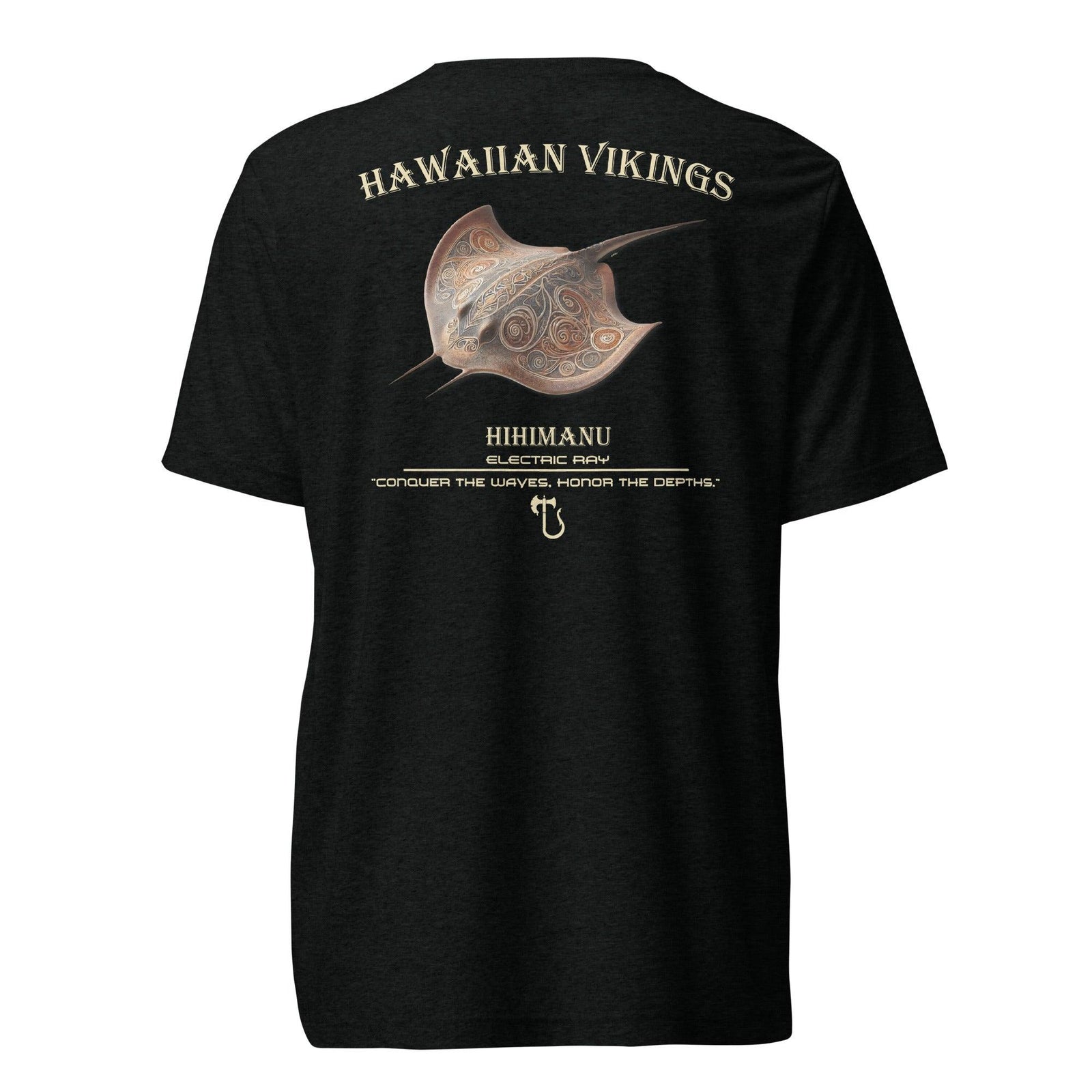 Electric Ray Tri-Blend Short Sleeve T-Shirt - Hawaiian Vikings
