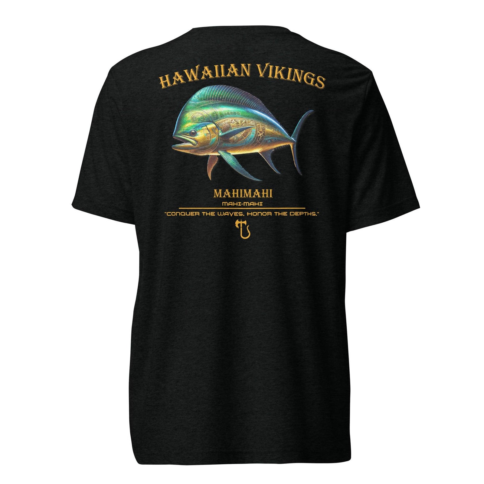 Mahi Mahi Tri-Blend Short Sleeve T-Shirt - Hawaiian Vikings
