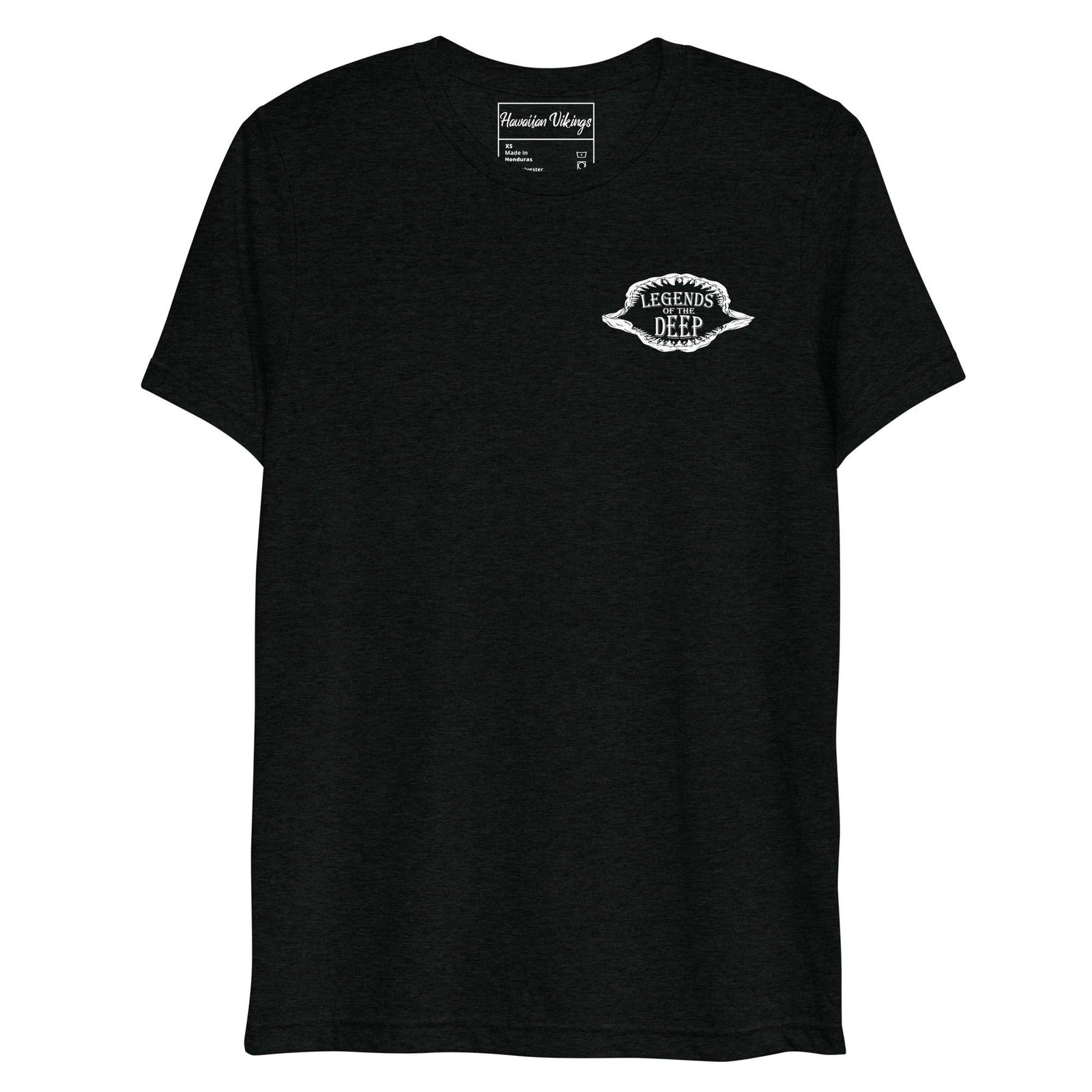 Black Surgeonfish Tri-Blend Short Sleeve T-Shirt - Hawaiian Vikings