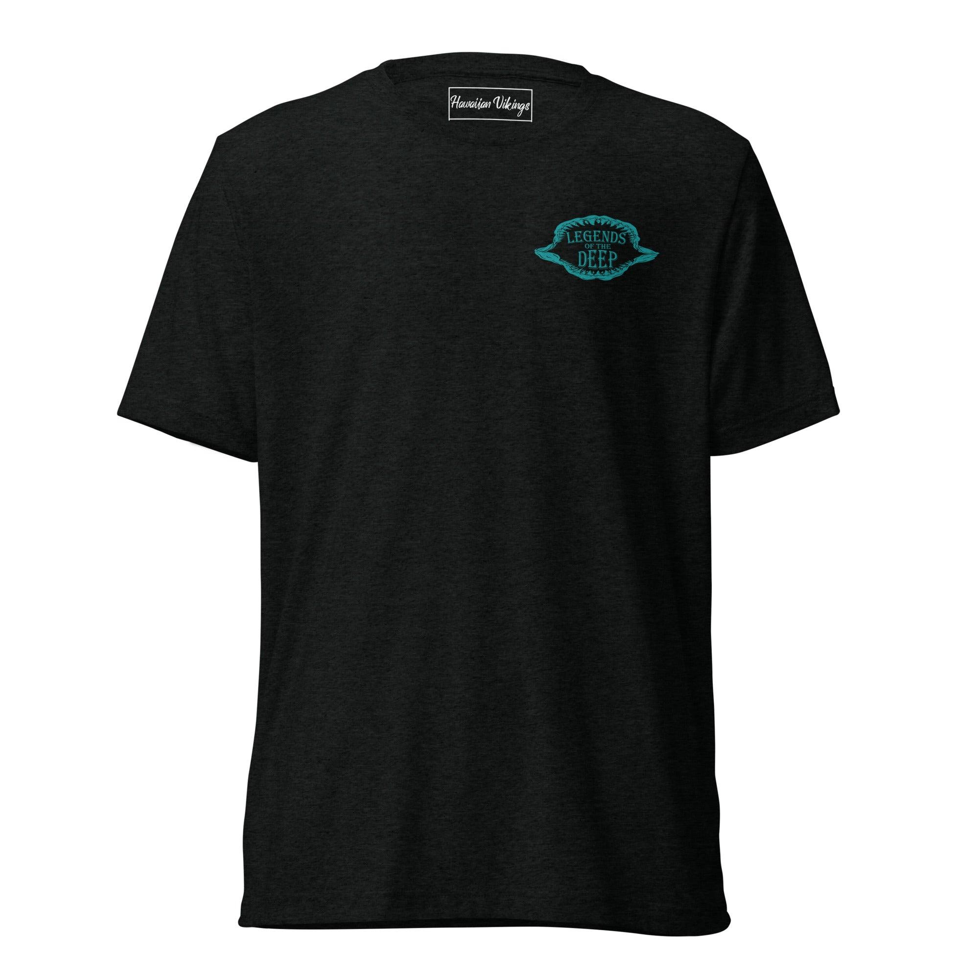 Dragonfish Tri-Blend Short Sleeve T-Shirt - Hawaiian Vikings