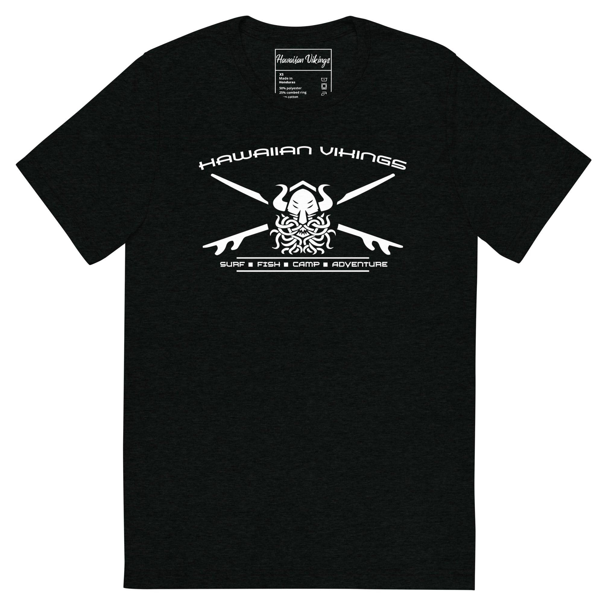 Viking Helm T-Shirt - Hawaiian Vikings