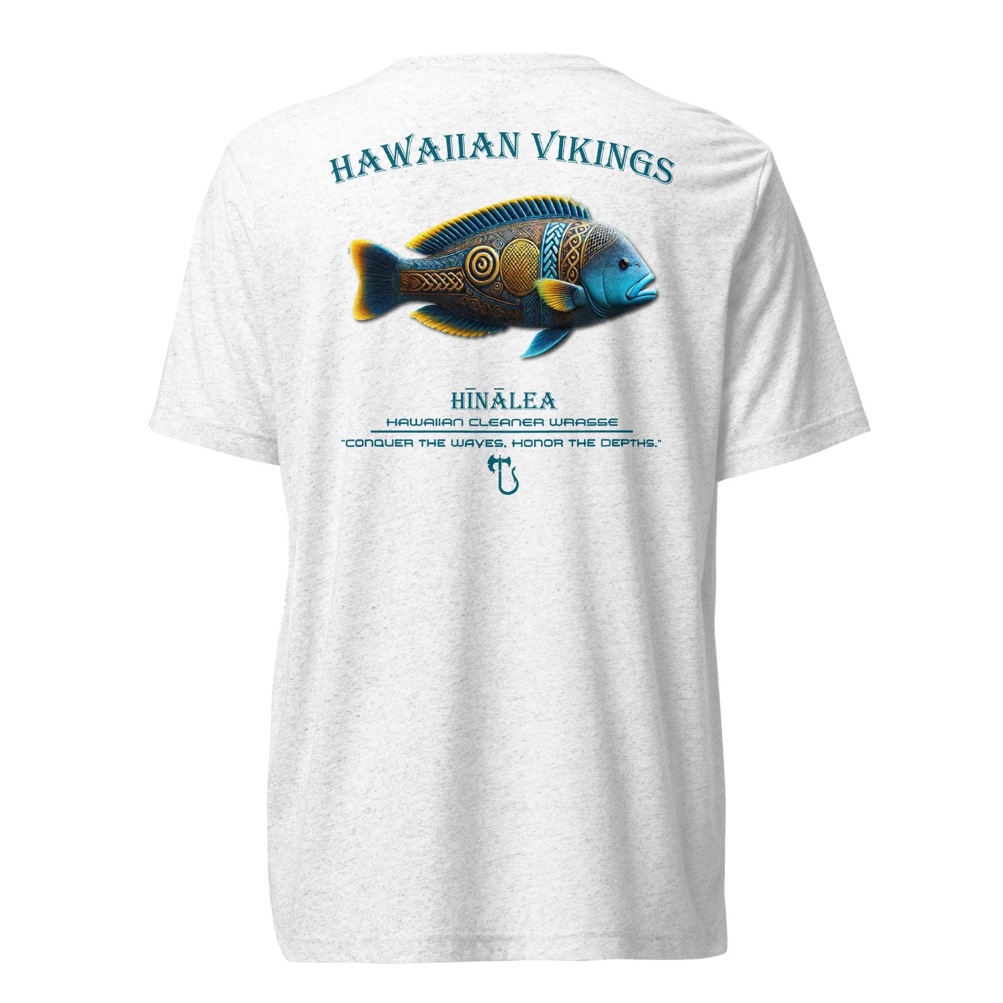 Hawaiian Cleaner Wrasse Tri-Blend Short Sleeve T-Shirt - Hawaiian Vikings