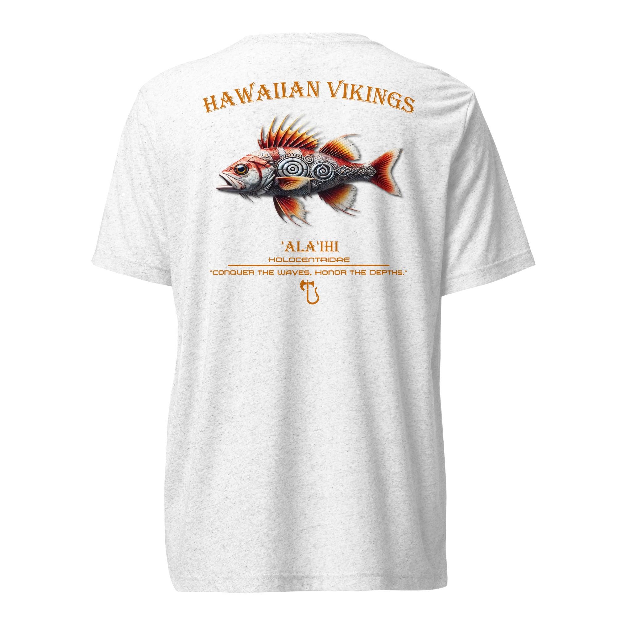 Holocentridae Tri-Blend Short Sleeve T-Shirt - Hawaiian Vikings