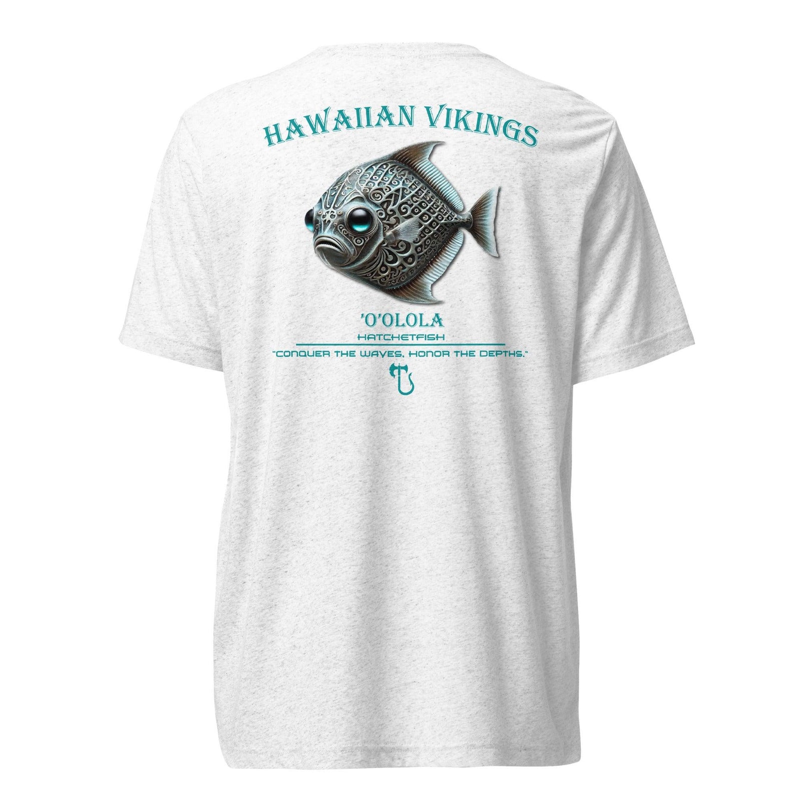 Hatchetfish Tri-Blend Short Sleeve T-Shirt - Hawaiian Vikings