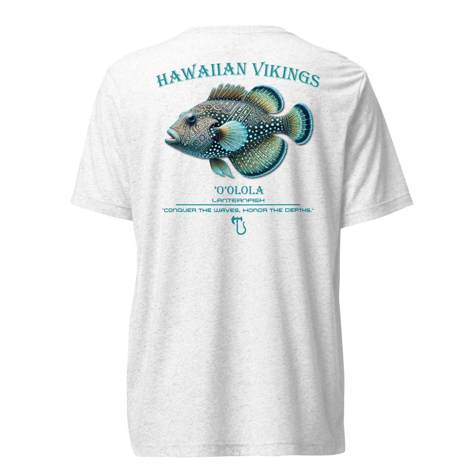 Lanternfish Tri-Blend Short Sleeve T-Shirt - Hawaiian Vikings