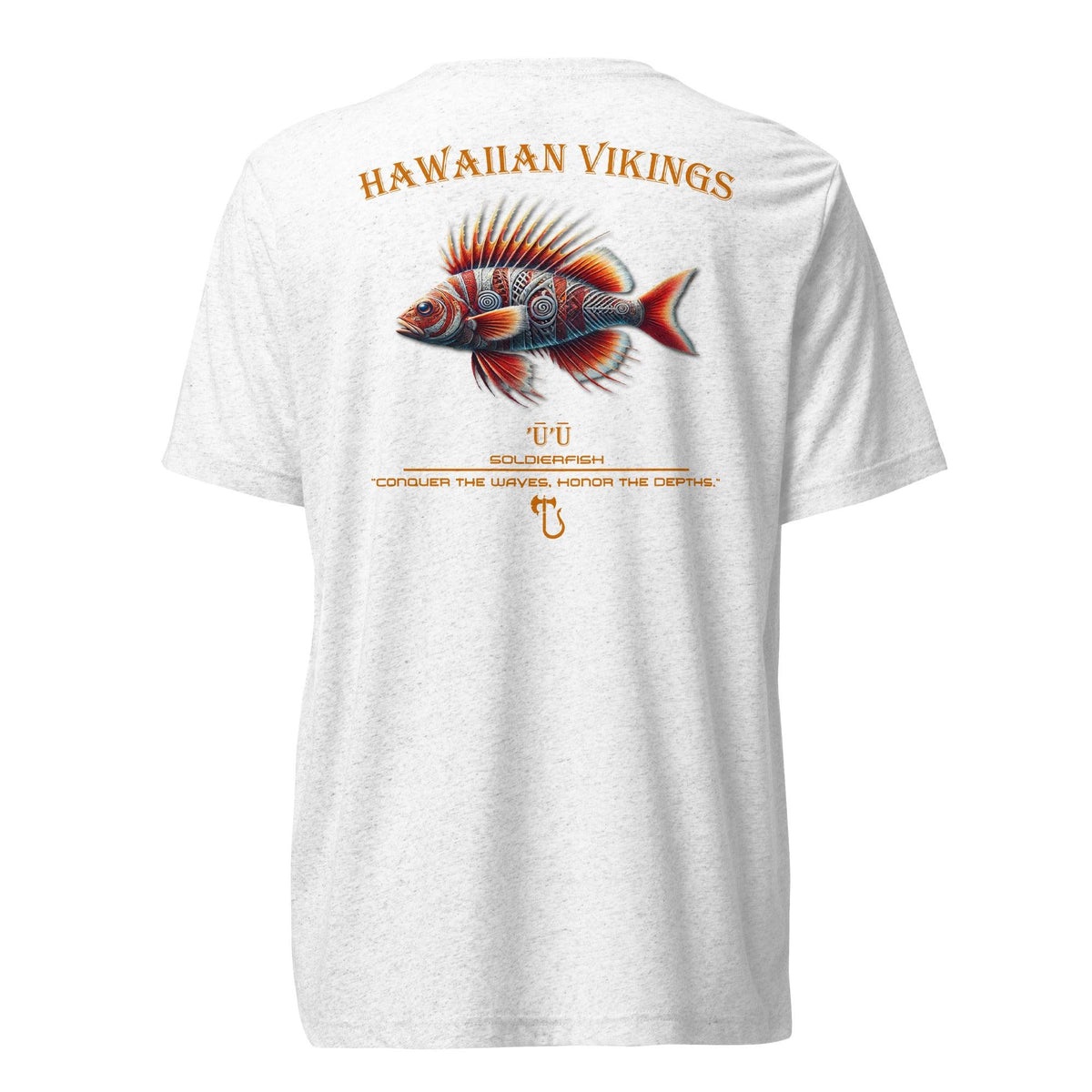 Soldierfish Tri-Blend Short Sleeve T-Shirt - Hawaiian Vikings