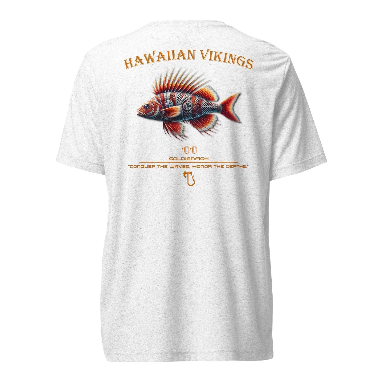 Soldierfish Tri-Blend Short Sleeve T-Shirt - Hawaiian Vikings