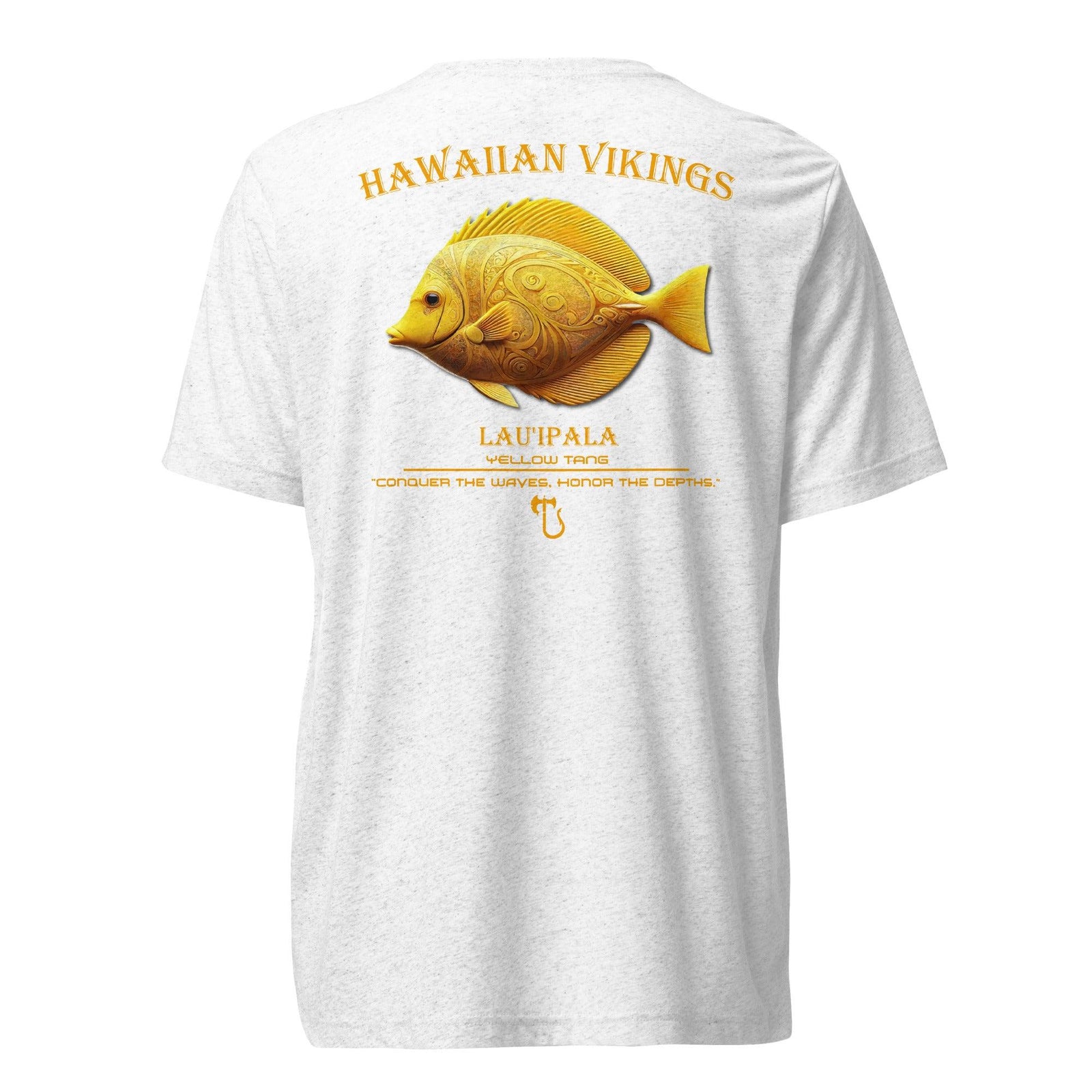 Yellow Tang Tri-Blend Short Sleeve T-Shirt - Hawaiian Vikings