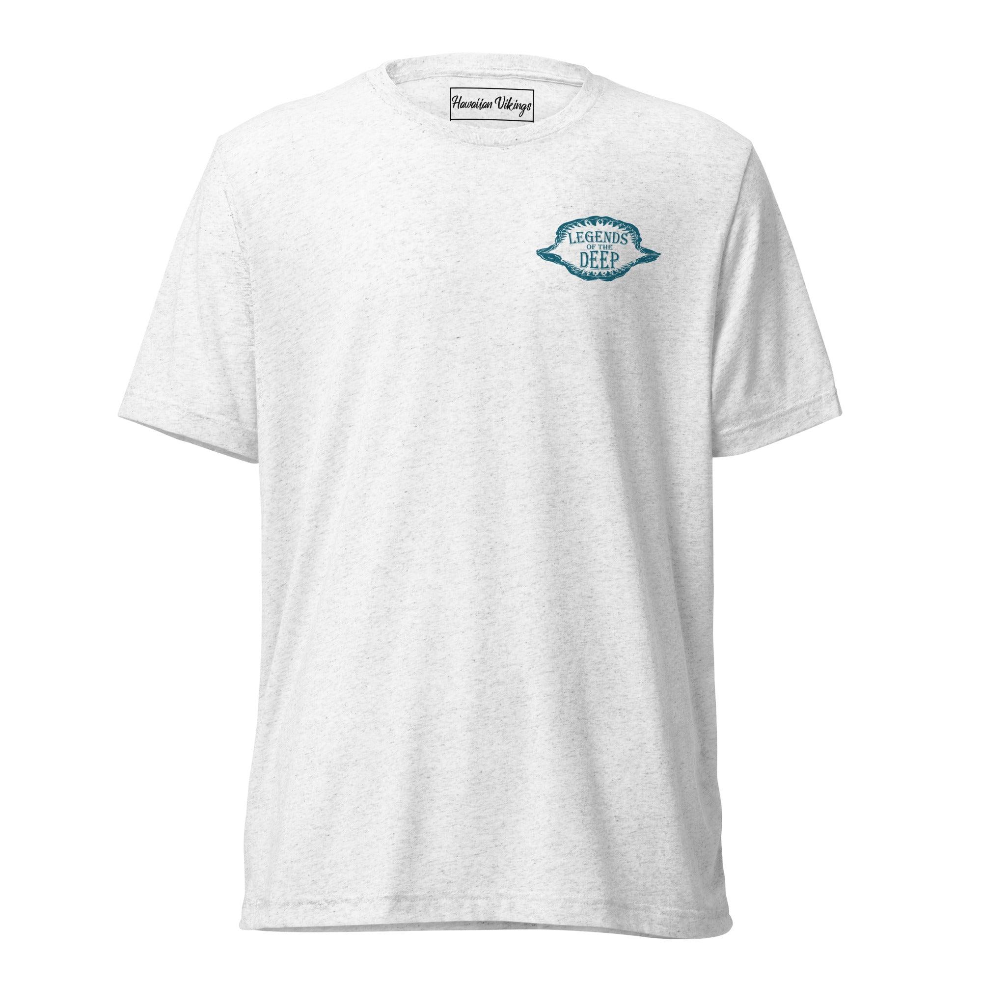 Common Thresher Shark Tri-Blend Short Sleeve T-Shirt - Hawaiian Vikings