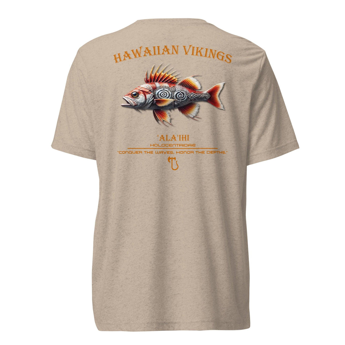 Holocentridae Tri-Blend Short Sleeve T-Shirt - Hawaiian Vikings